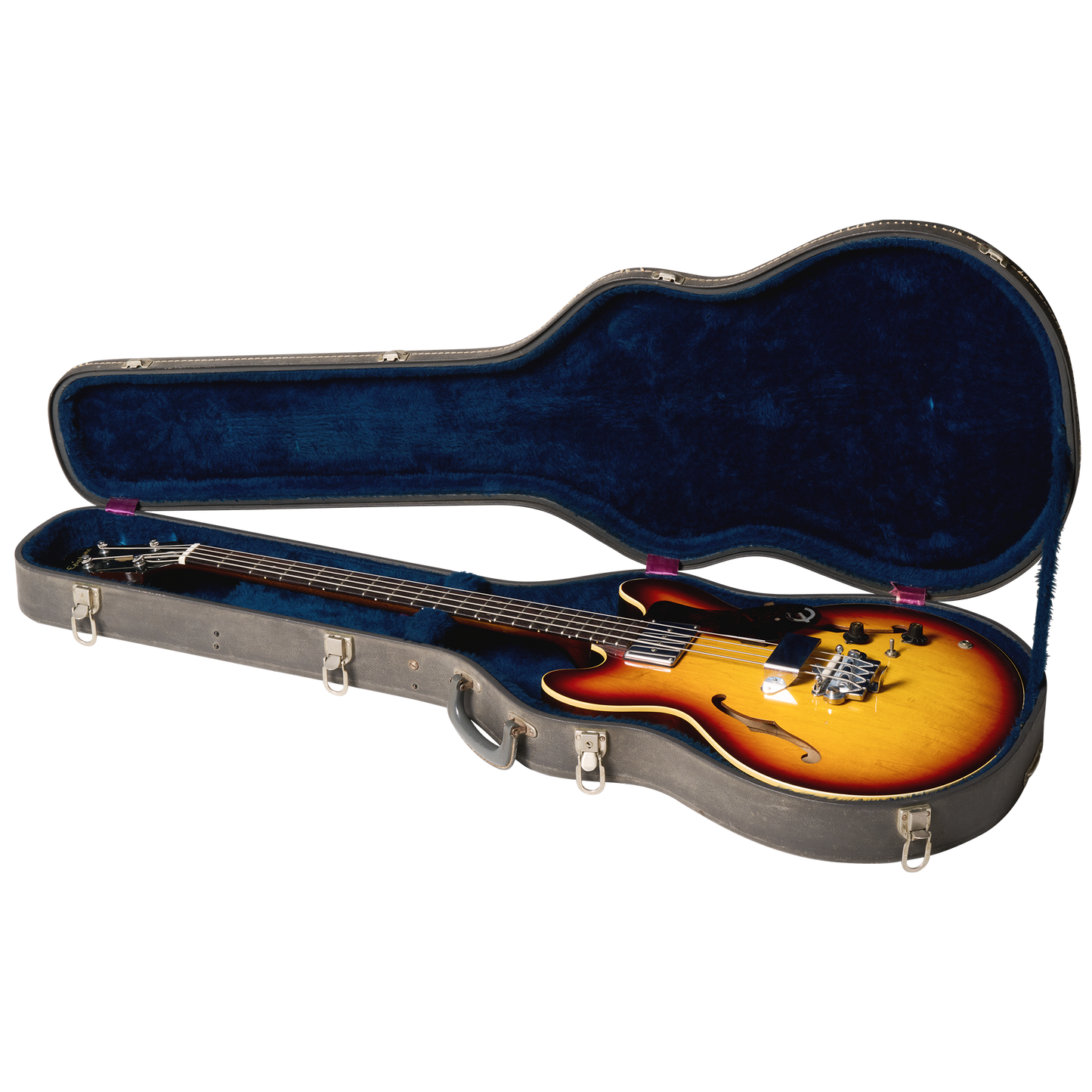 Gibson Certified Vintage 1967 Epiphone EB-232 Rivoli Bass, Royal Tan