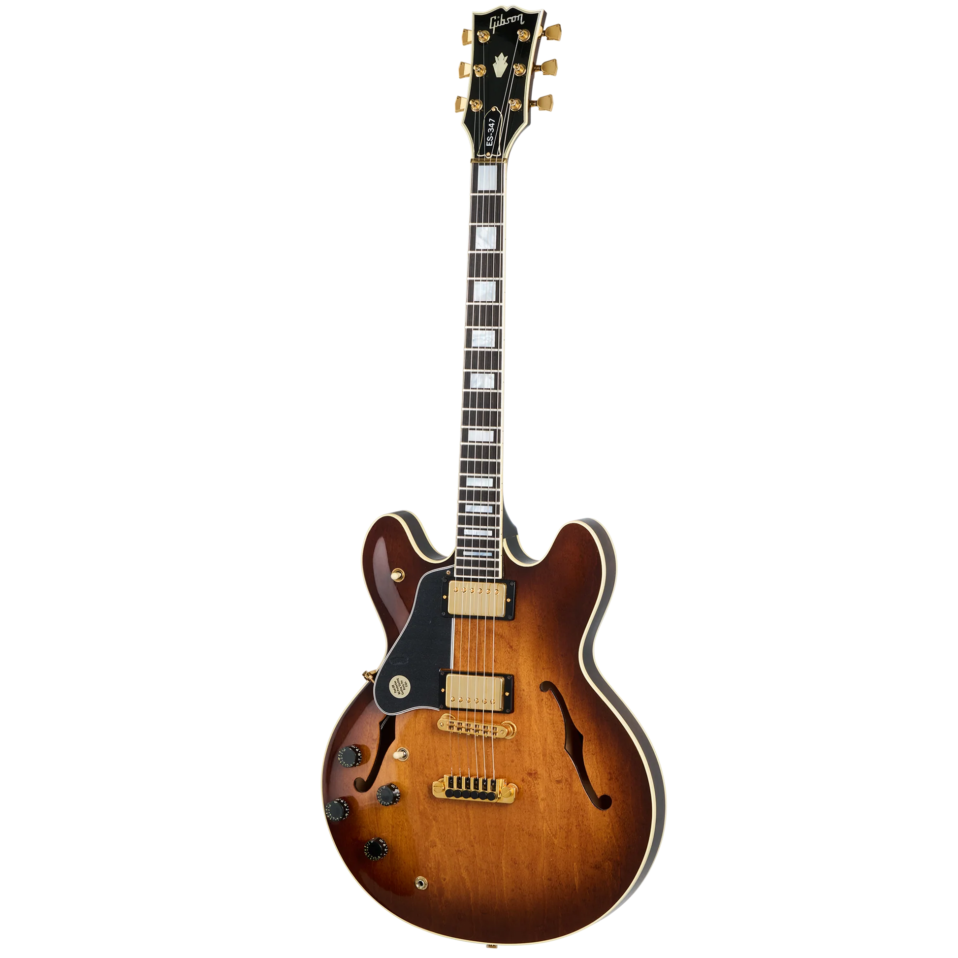 Gibson Certified Vintage 1981 Gibson ES-347, Left-Handed, Tobacco Sunburst