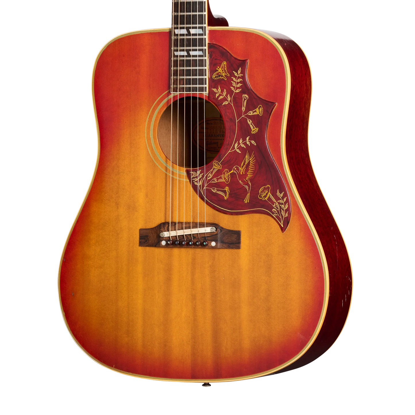 Gibson Certified Vintage 1963 Gibson Hummingbird, Cherry Sunburst