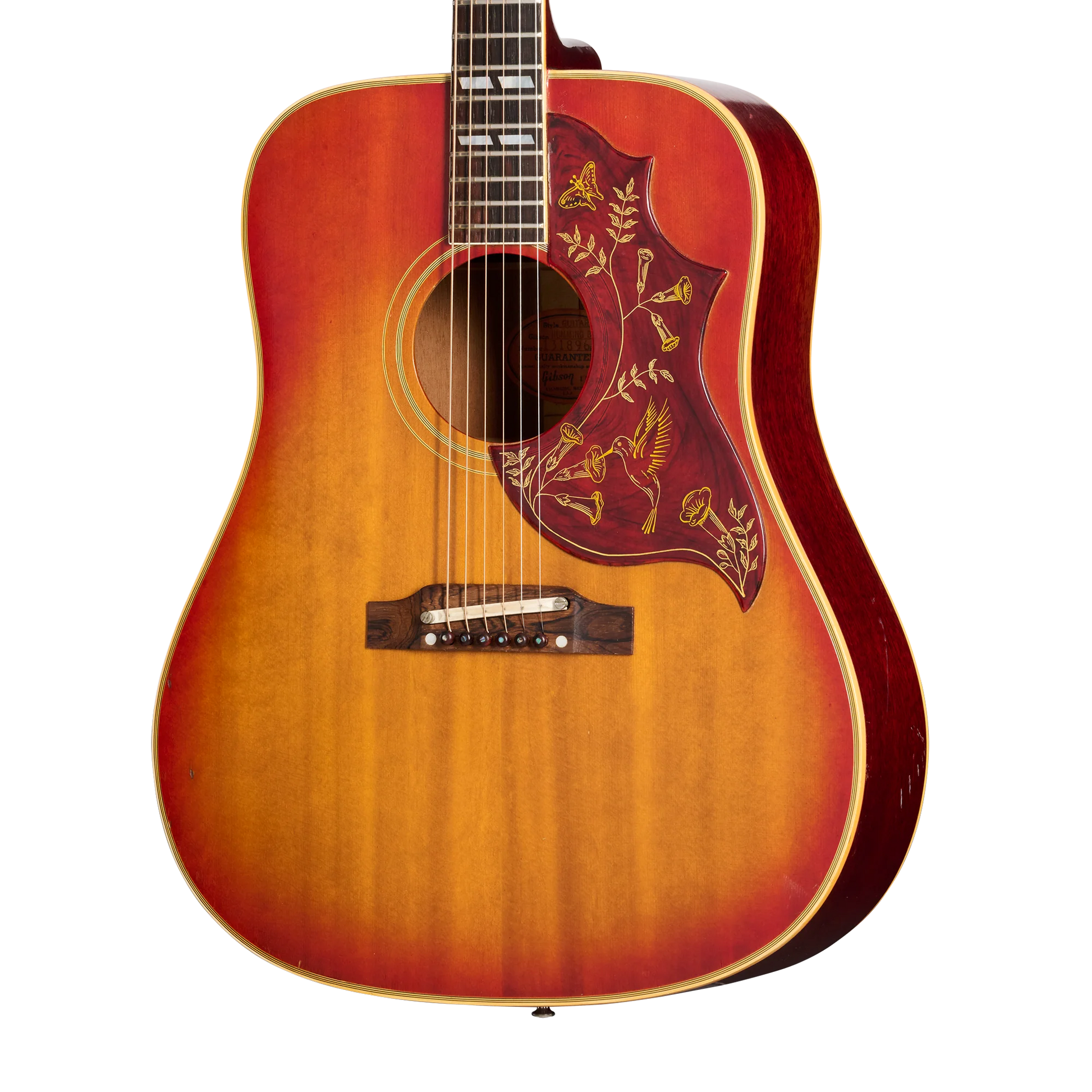 Gibson Certified Vintage 1963 Gibson Hummingbird, Cherry Sunburst
