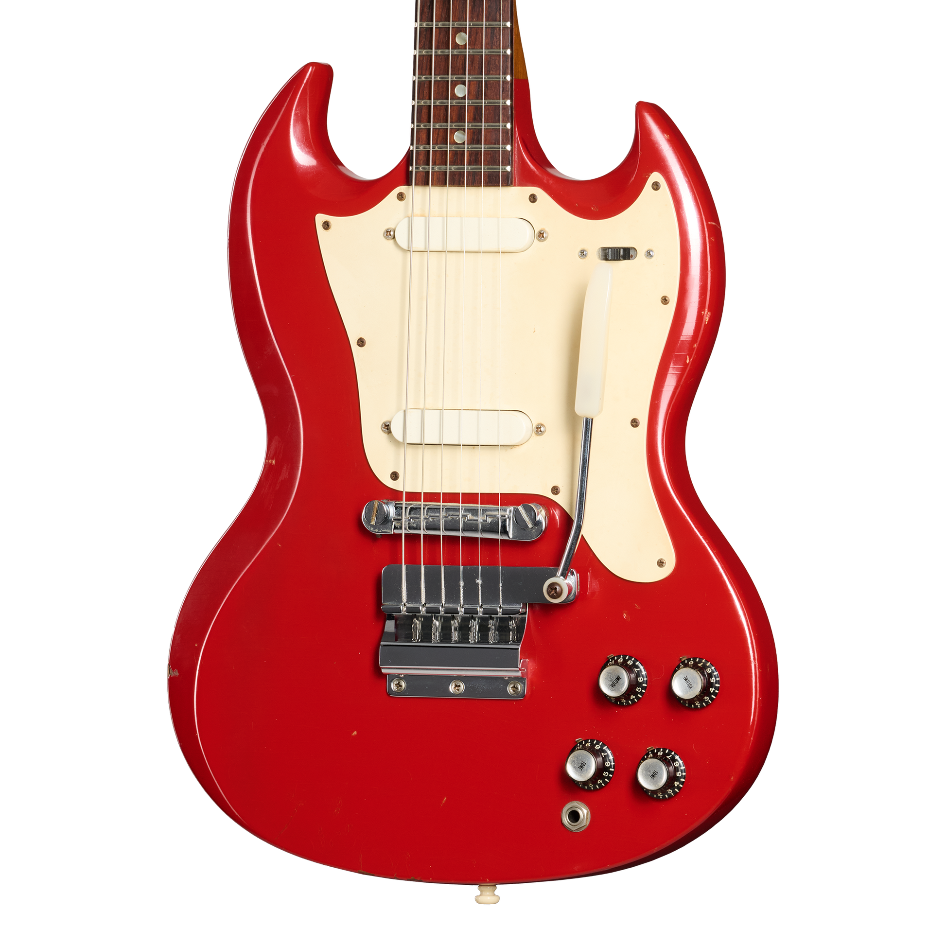 Gibson Certified Vintage 1967 Gibson Melody Maker D, Fire Engine Red