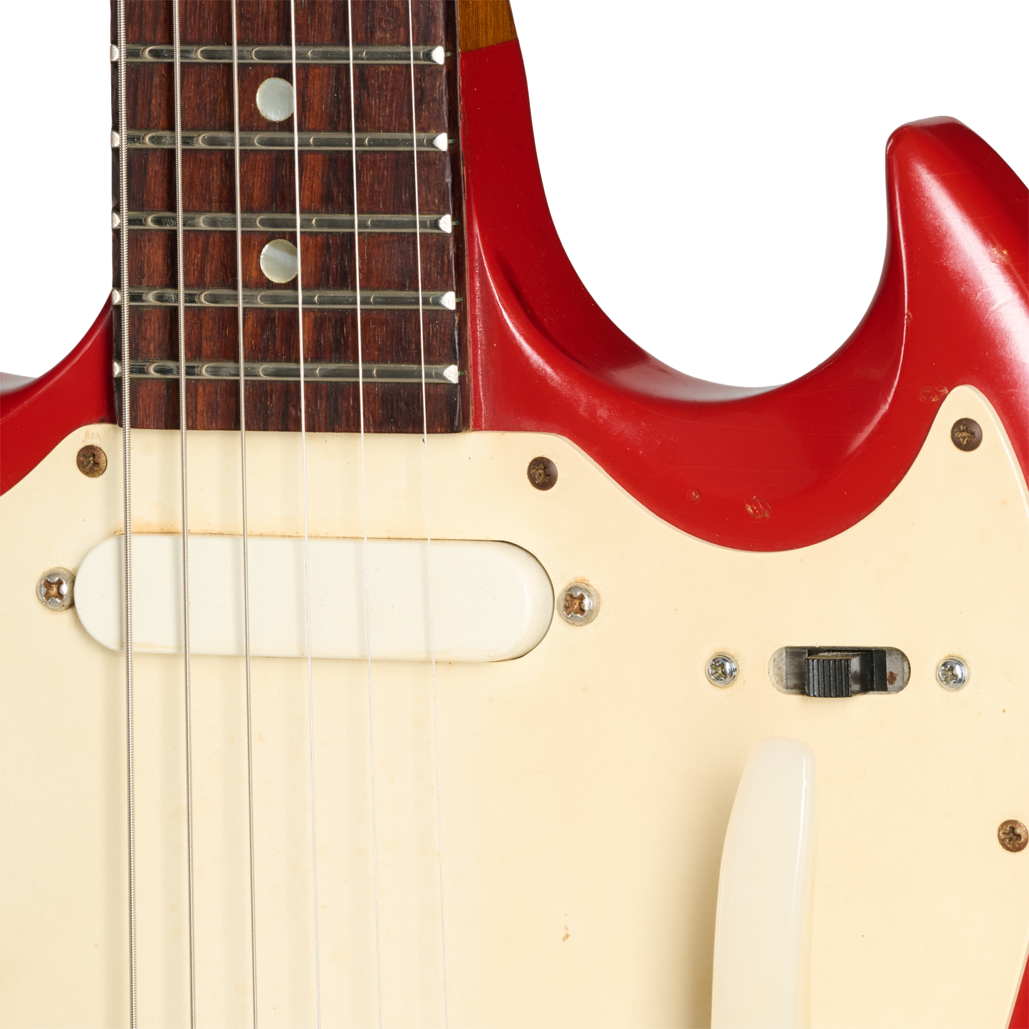 Gibson Certified Vintage 1967 Gibson Melody Maker D, Fire Engine Red