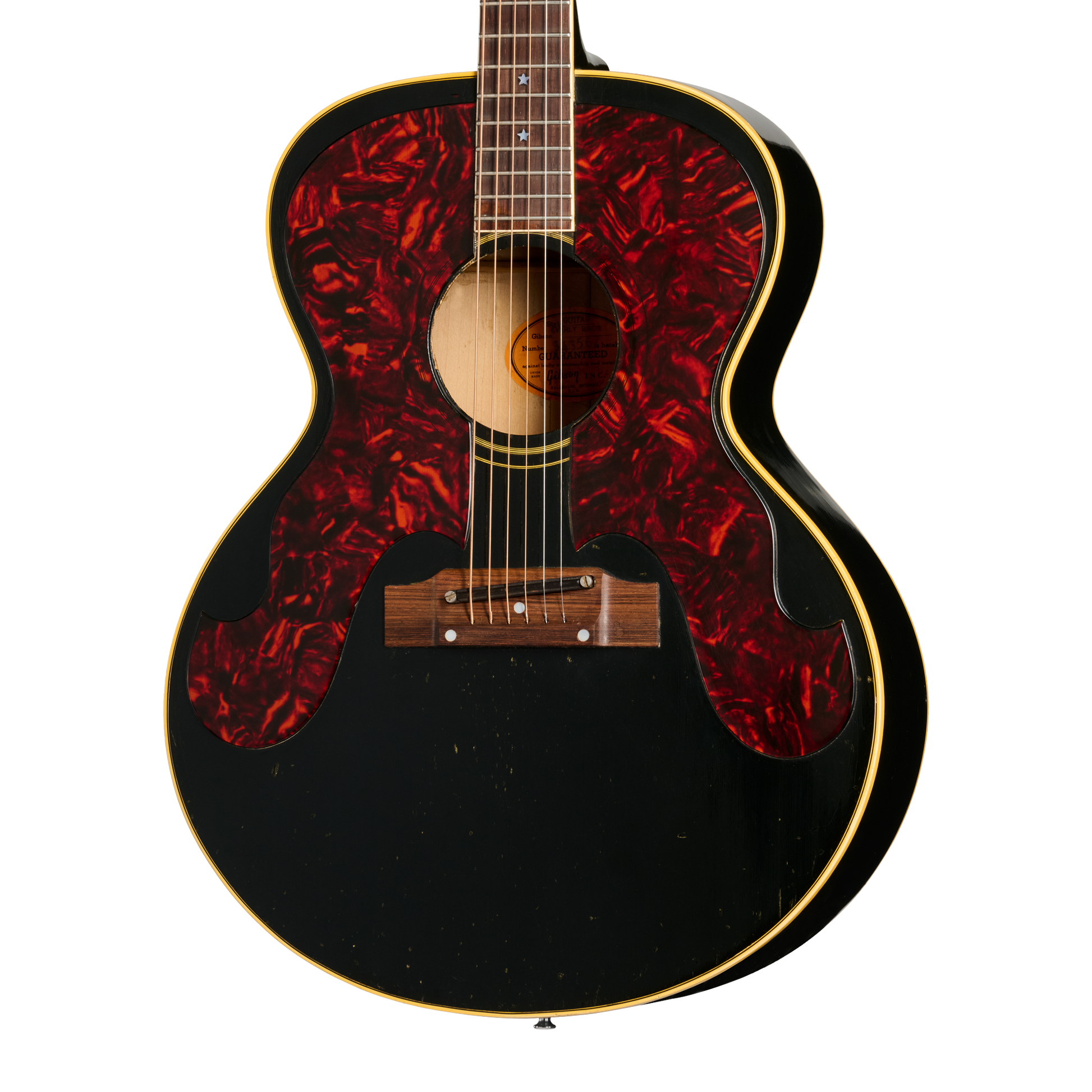Gibson Certified Vintage 1965 Gibson Everly Brothers J-180, Ebony