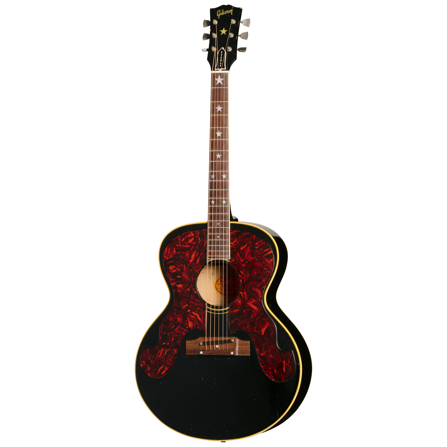 Gibson Certified Vintage 1965 Gibson Everly Brothers J-180, Ebony