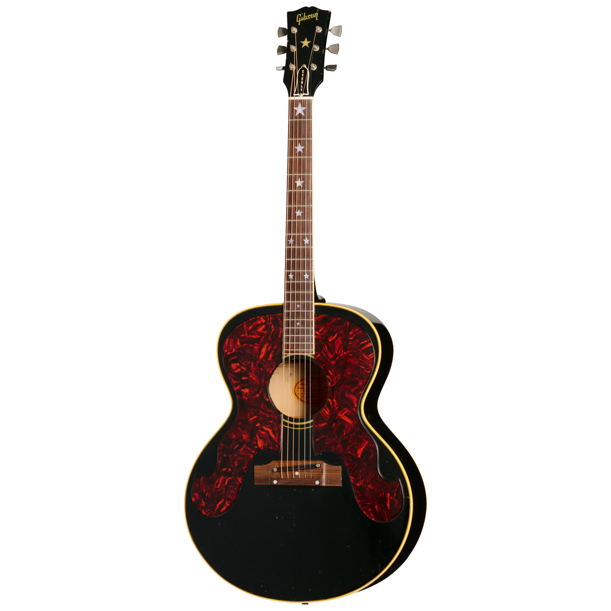 Gibson Certified Vintage 1965 Gibson Everly Brothers J-180, Ebony
