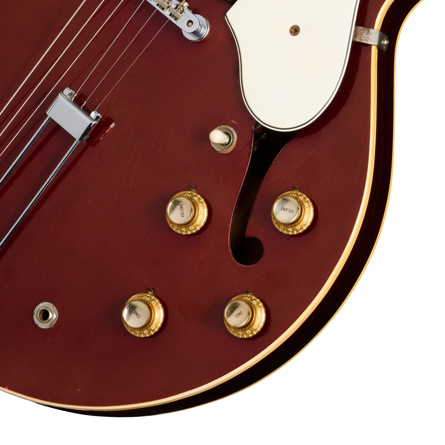 Gibson Certified Vintage 1966 Epiphone Riviera, Sparkling Burgundy