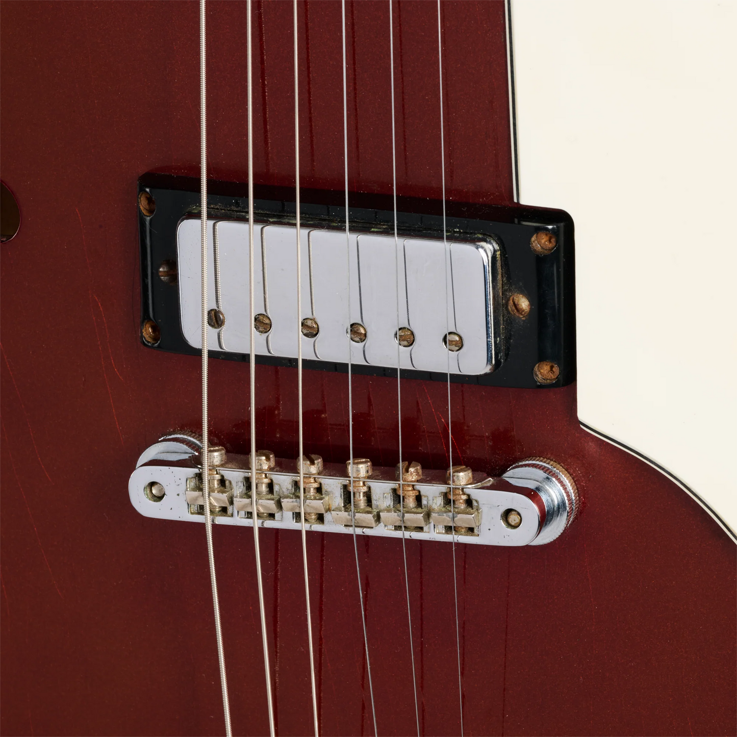 Gibson Certified Vintage 1966 Epiphone Riviera, Sparkling Burgundy