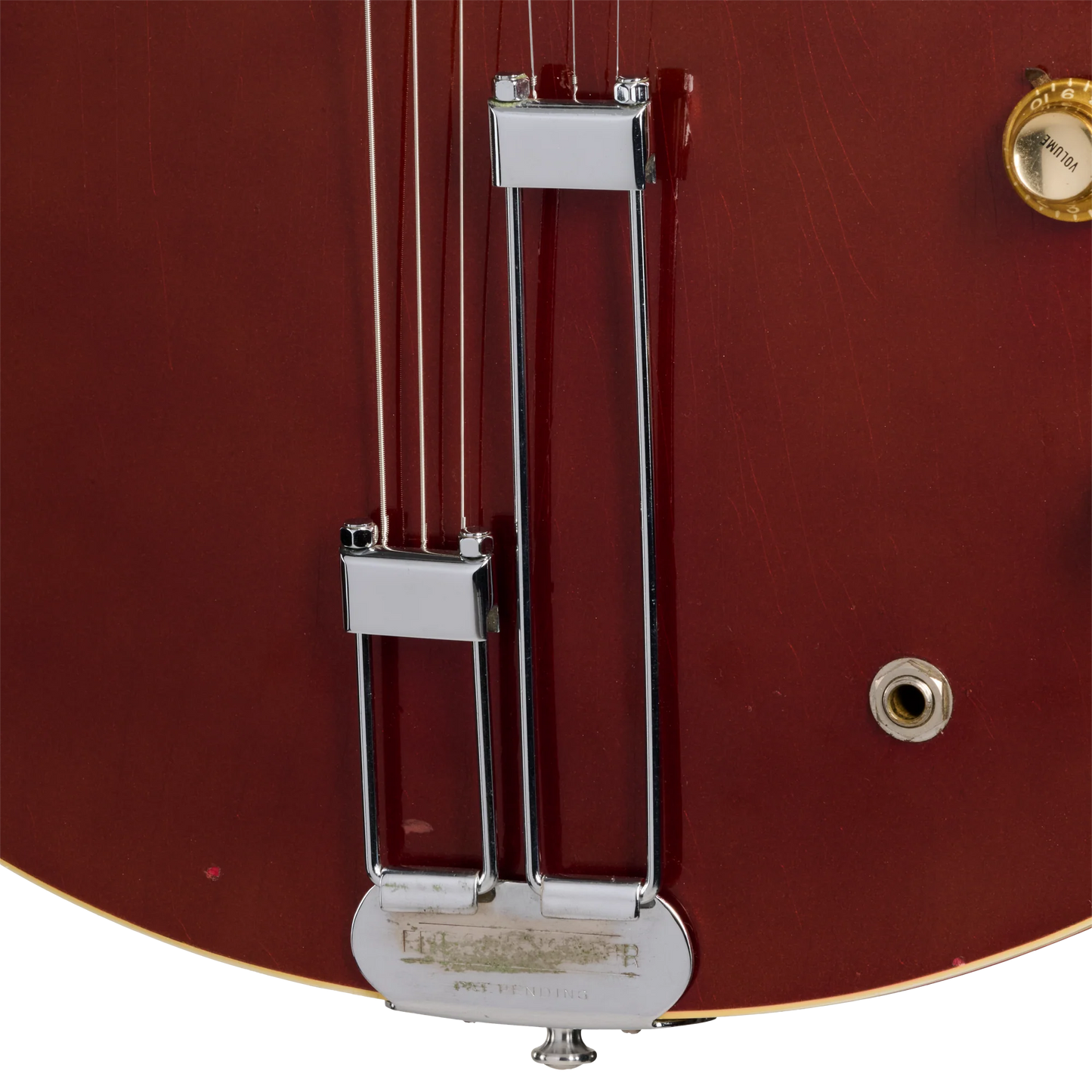 Gibson Certified Vintage 1966 Epiphone Riviera, Sparkling Burgundy