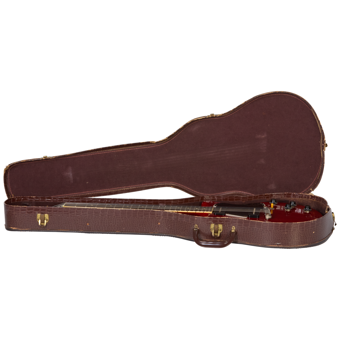 Gibson Certified Vintage 1960 Gibson SG Doublecut Special, Cherry, with Gibson GA-5 Skylark Amplifier