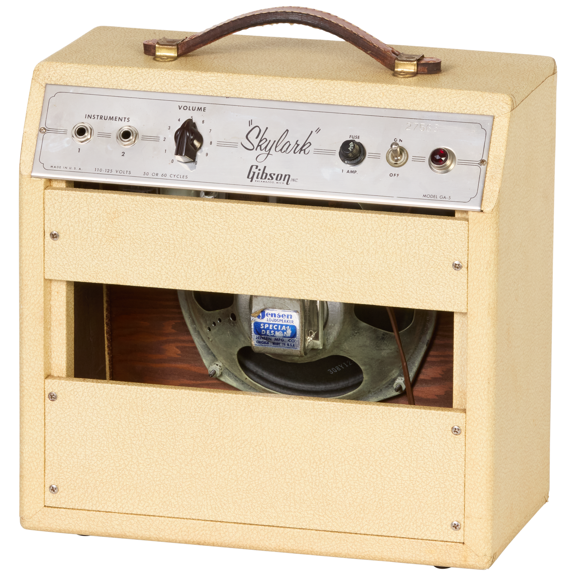 Gibson Certified Vintage 1960 Gibson SG Doublecut Special, Cherry, with Gibson GA-5 Skylark Amplifier