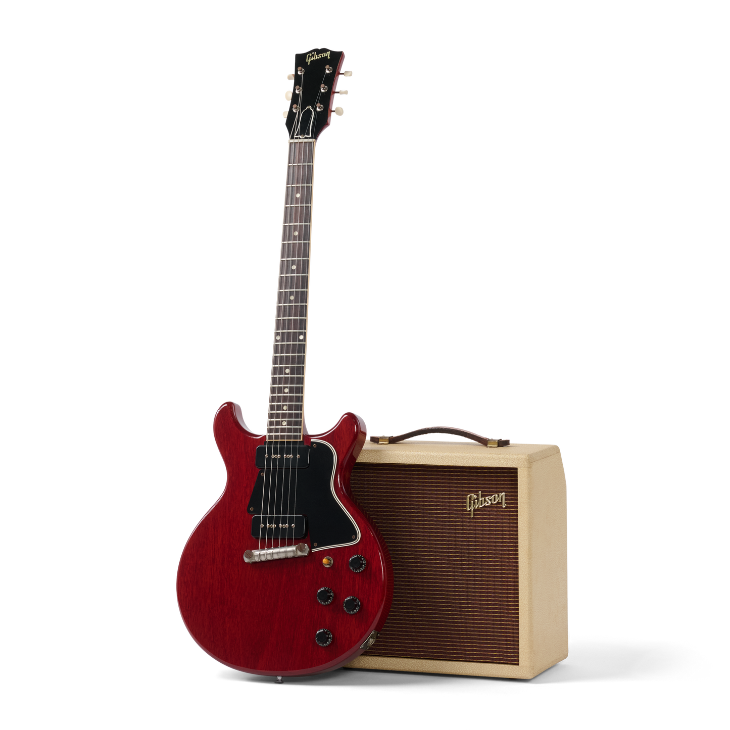 Gibson Certified Vintage 1960 Gibson SG Doublecut Special, Cherry, with Gibson GA-5 Skylark Amplifier