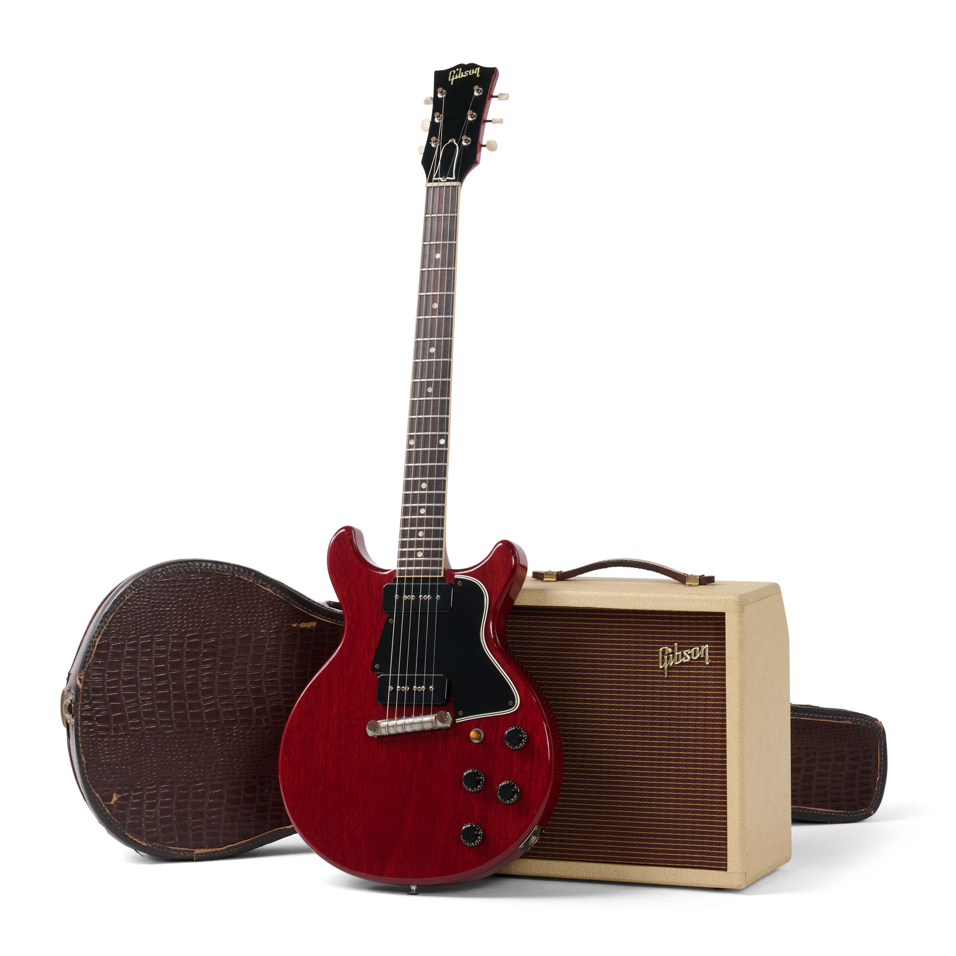 Gibson Certified Vintage 1960 Gibson SG Doublecut Special, Cherry, with Gibson GA-5 Skylark Amplifier