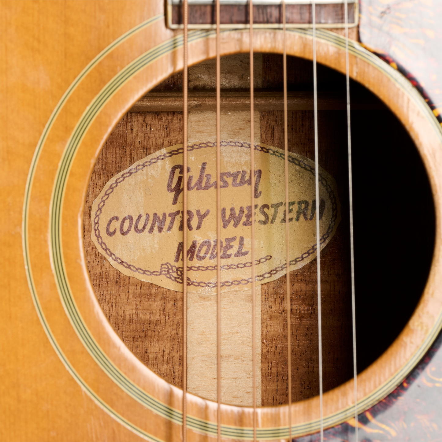 Gibson Certified Vintage 1968 Gibson Country Western, Natural