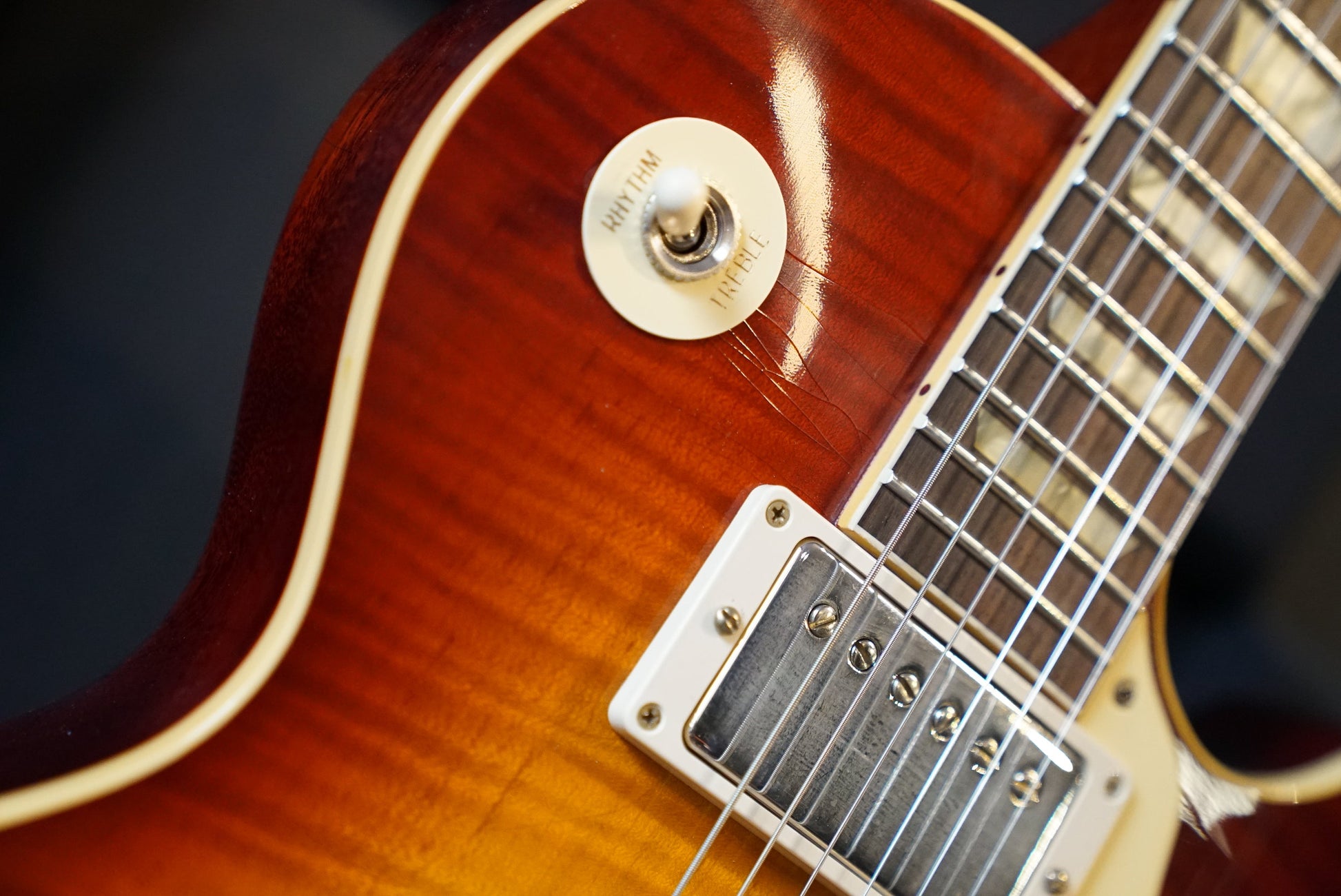 Gibson Custom Shop Murphy Lab '59 Les Paul, Ultra Light Aged, Sunrise Teaburst