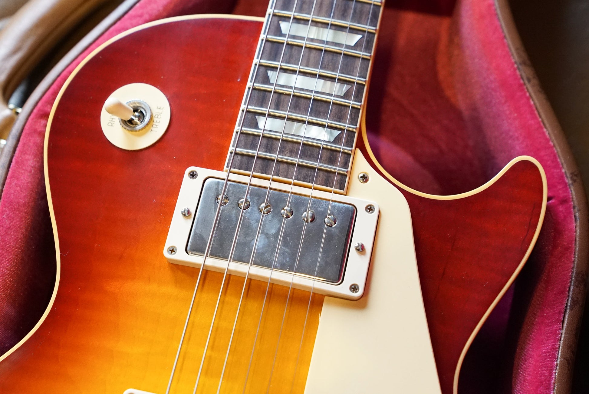 Gibson Custom Shop 1959 Les Paul Standard Reissue VOS - Washed Cherry Sunburst