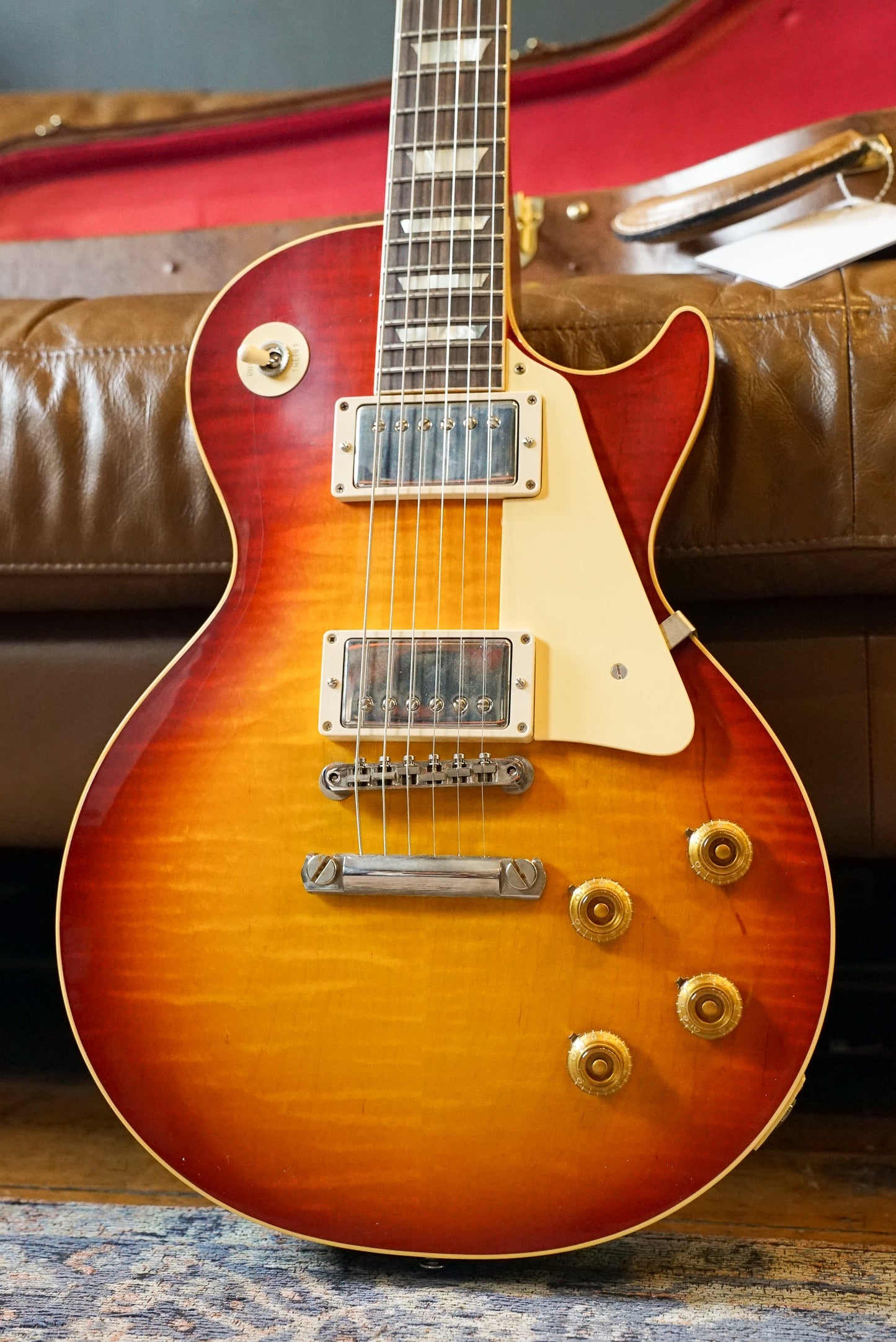 Gibson Custom Shop 1959 Les Paul Standard Reissue VOS - Washed Cherry Sunburst