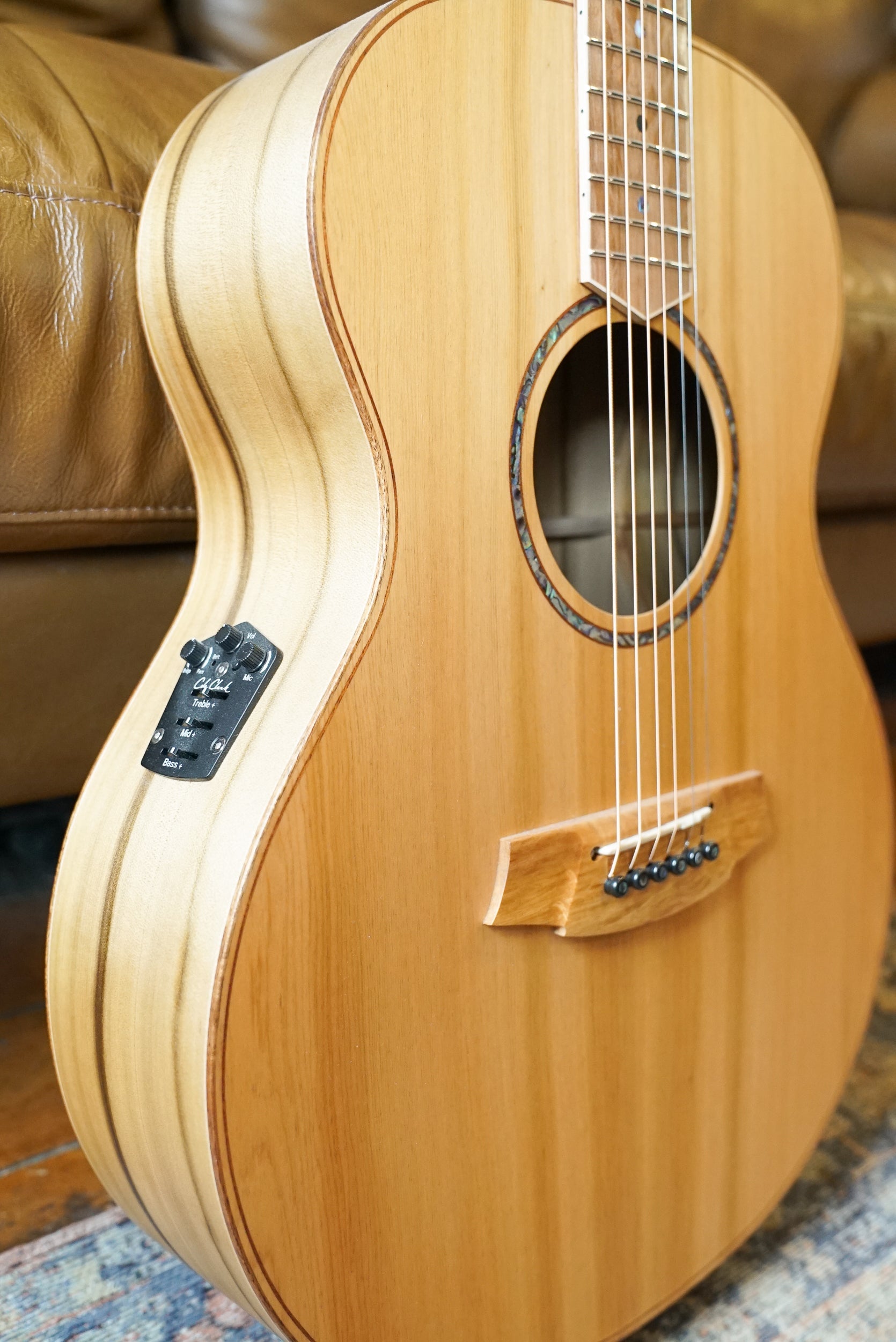 Cole Clark Master Grade ANMGE-KBSF-AE Acoustic Guitar - King Billy / Sassafras