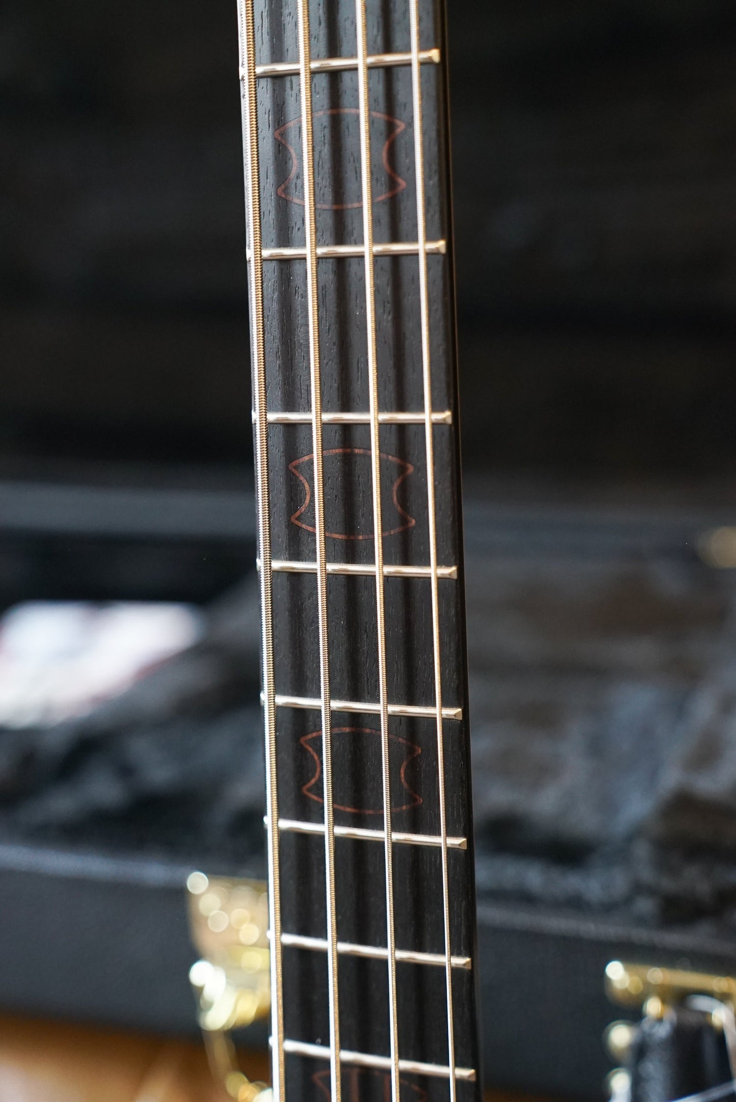 Spector USA Custom NS Bass - Buckeye Burl, 4-String w/ Aguilar Pickups