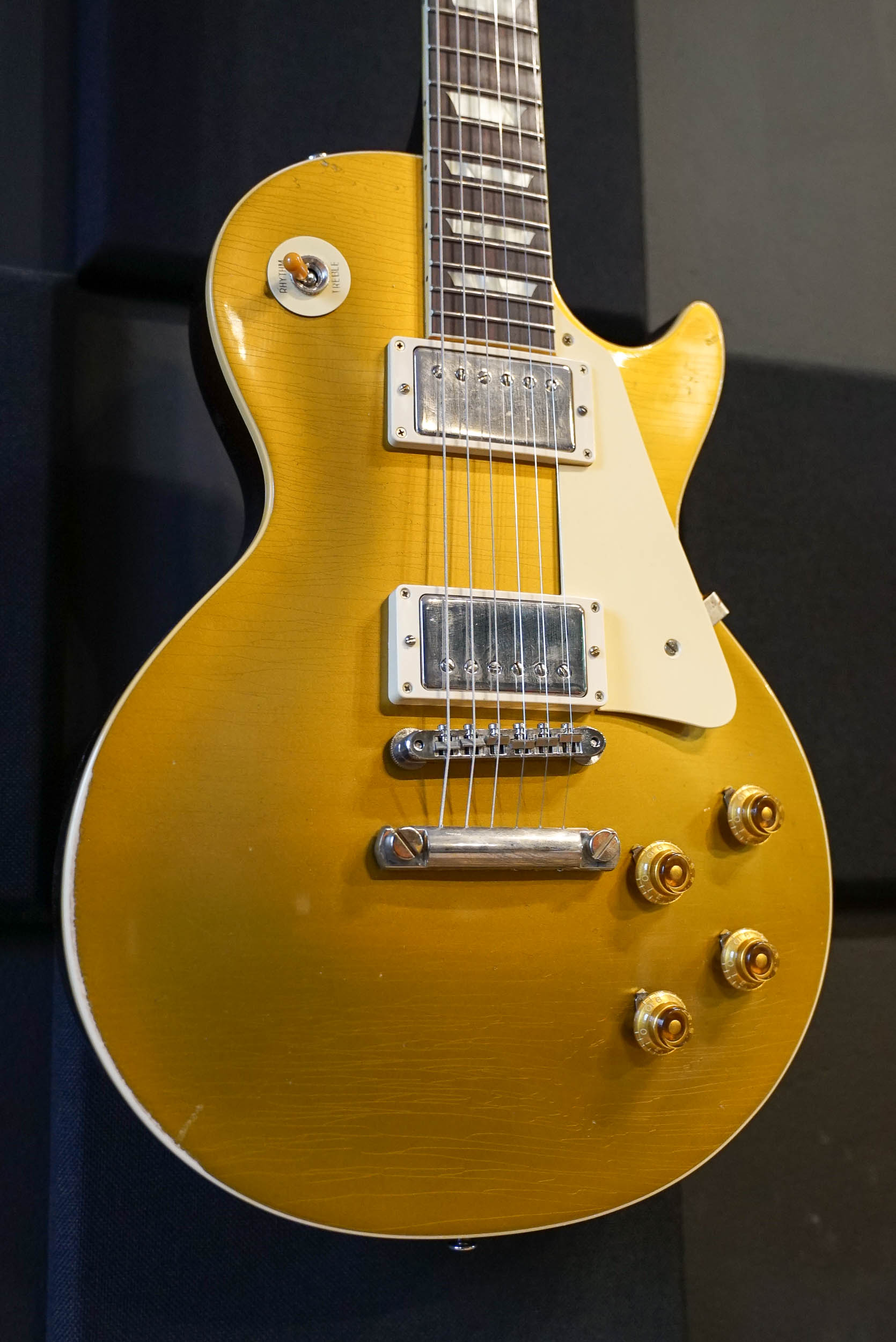 Gibson Murphy Lab '57 Les Paul Gold Top Darkback - Light Aged