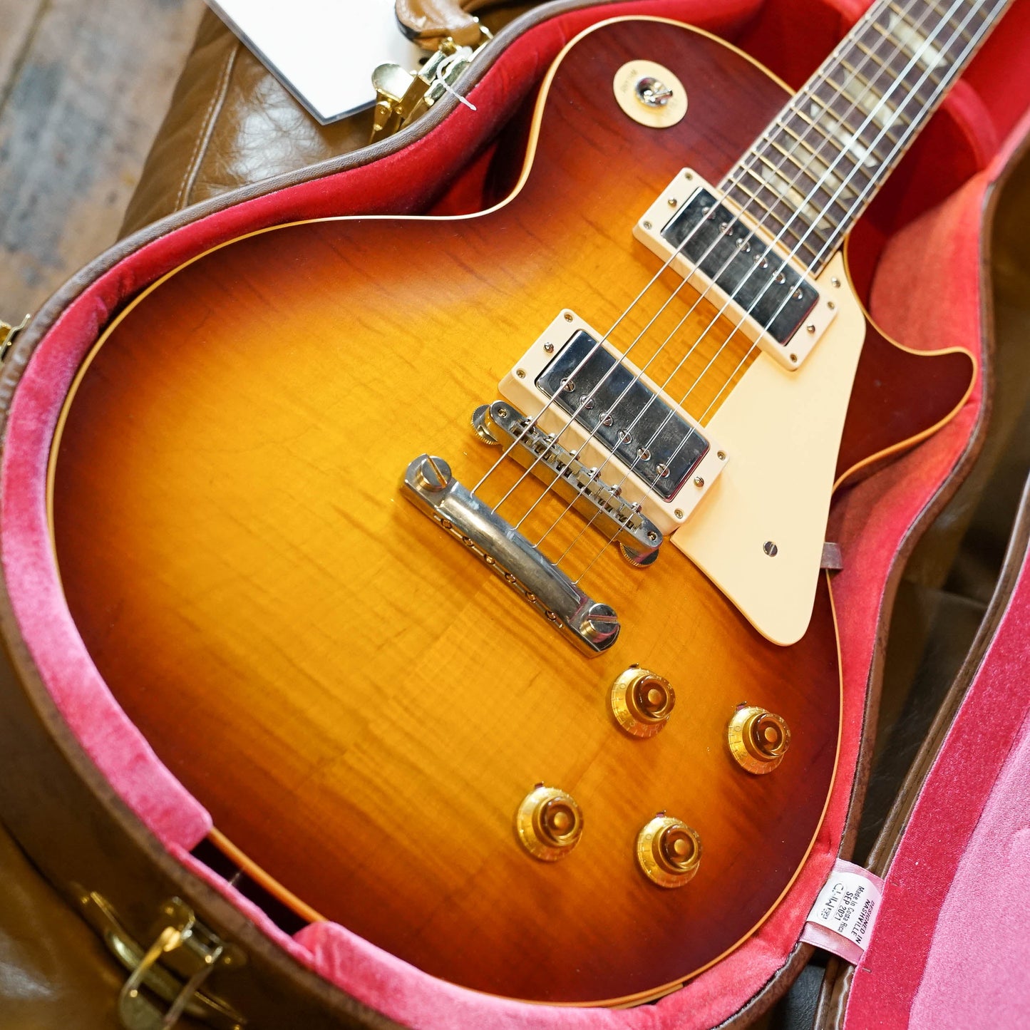 Gibson Custom Shop '59 Les Paul Standard Reissue - VOS Ice Tea Burst