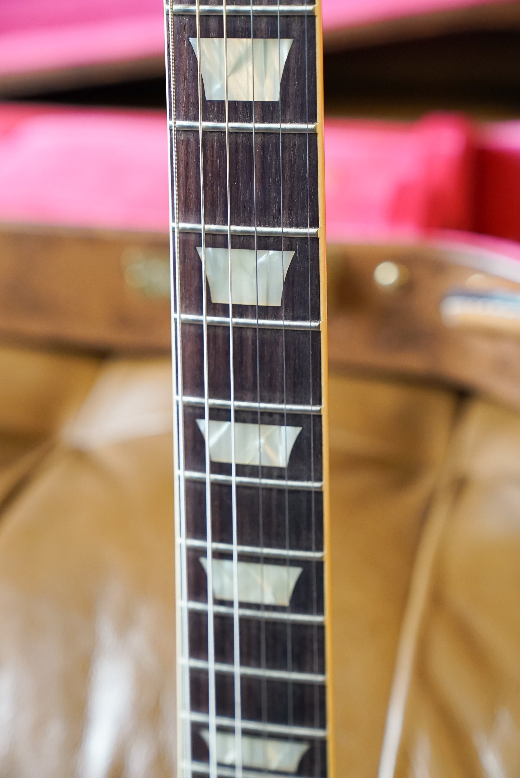 Gibson Custom Les Paul Standard '59 Reissue, Murphy Lab Ultra Light Aged, Ultra Light Back Upgrade - Golden Poppy Burst