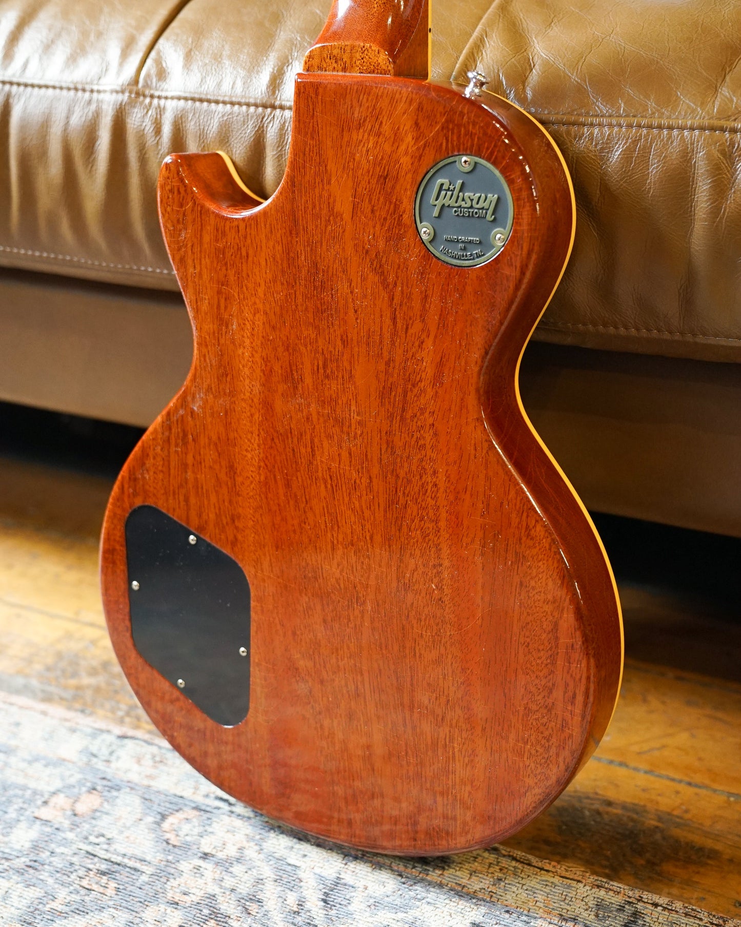 Gibson Custom Les Paul Standard '59 Reissue, Murphy Lab Ultra Light Aged, Ultra Light Back Upgrade - Golden Poppy Burst