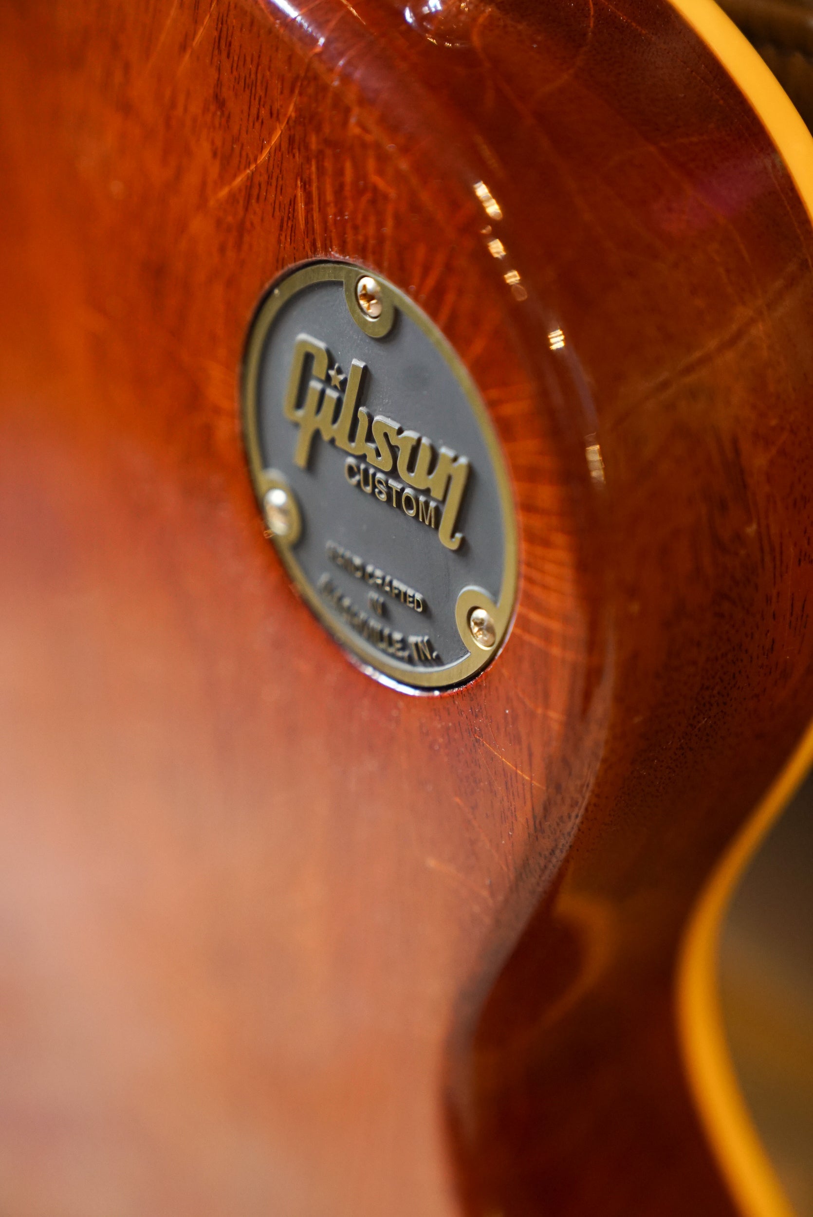 Gibson Custom Les Paul Standard '59 Reissue, Murphy Lab Ultra Light Aged, Ultra Light Back Upgrade - Golden Poppy Burst