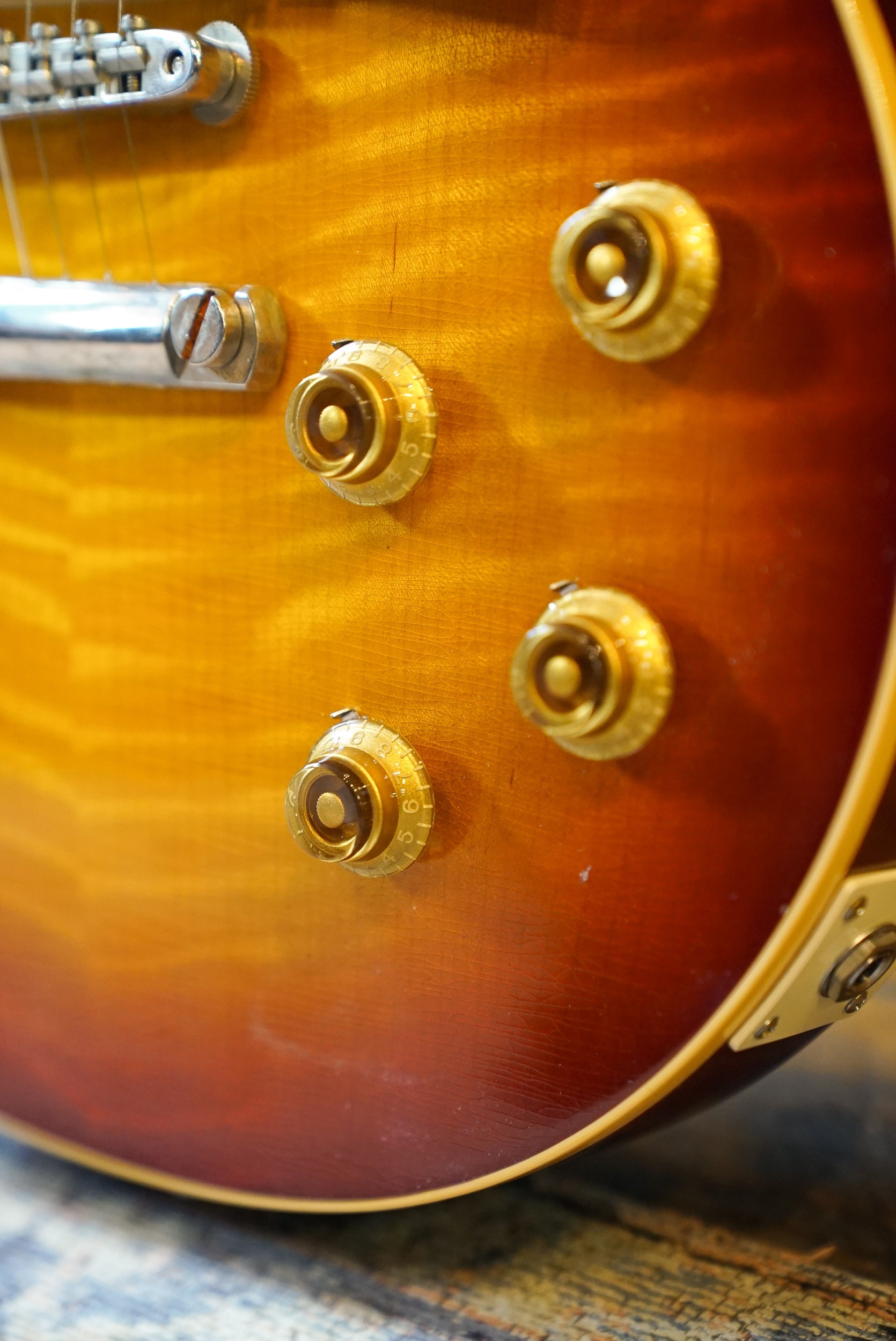 Gibson Custom Les Paul Standard '59 Reissue, Murphy Lab Ultra Light Aged, Ultra Light Back Upgrade - Cherry Tea