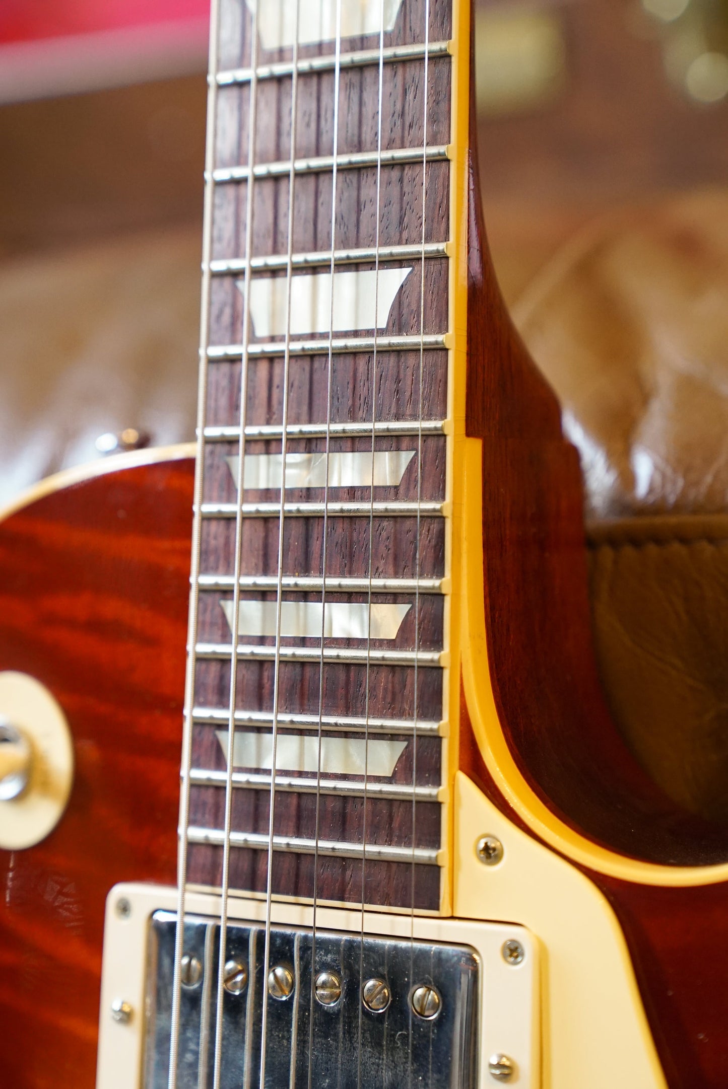 Gibson Custom Les Paul Standard '59 Reissue, Murphy Lab Ultra Light Aged, Ultra Light Back Upgrade - Cherry Tea