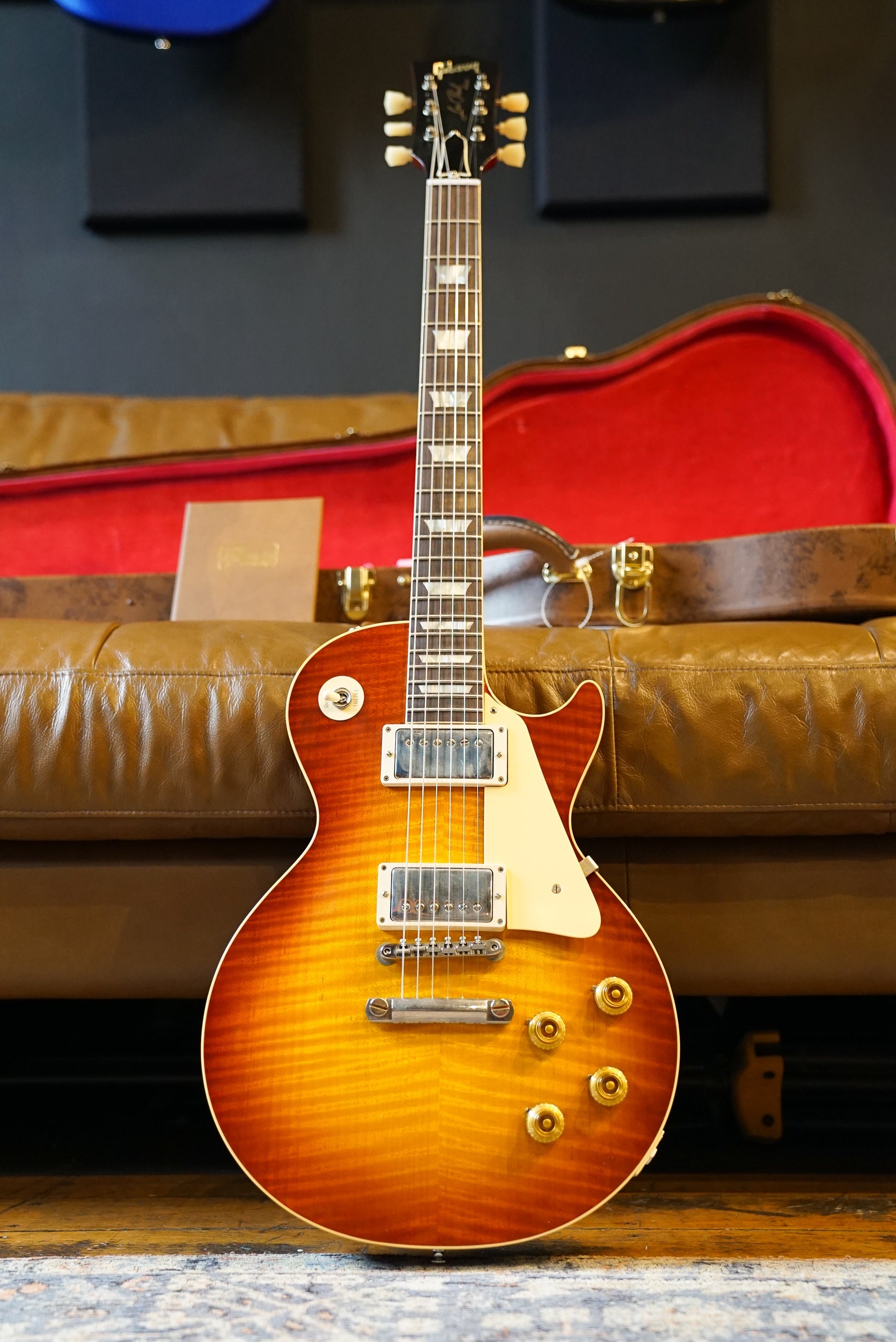 Gibson Custom Shop '59 Les Paul Standard Reissue, Ultra Light Back Upgrade - VOS Cherry Tea Burst