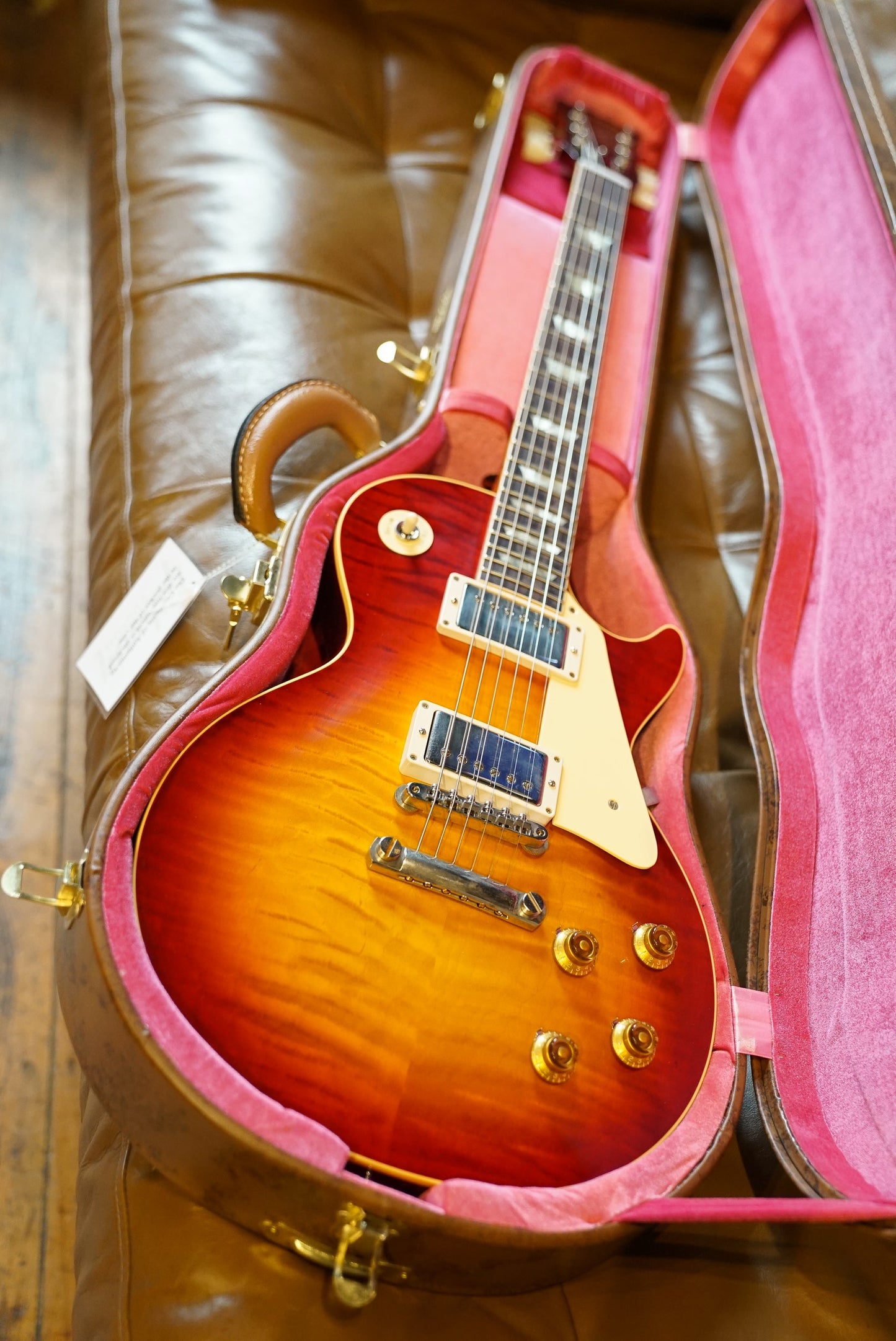 Gibson Custom Shop '59 Les Paul Standard Reissue, Ultra Light Back Upgrade - VOS Factory Burst