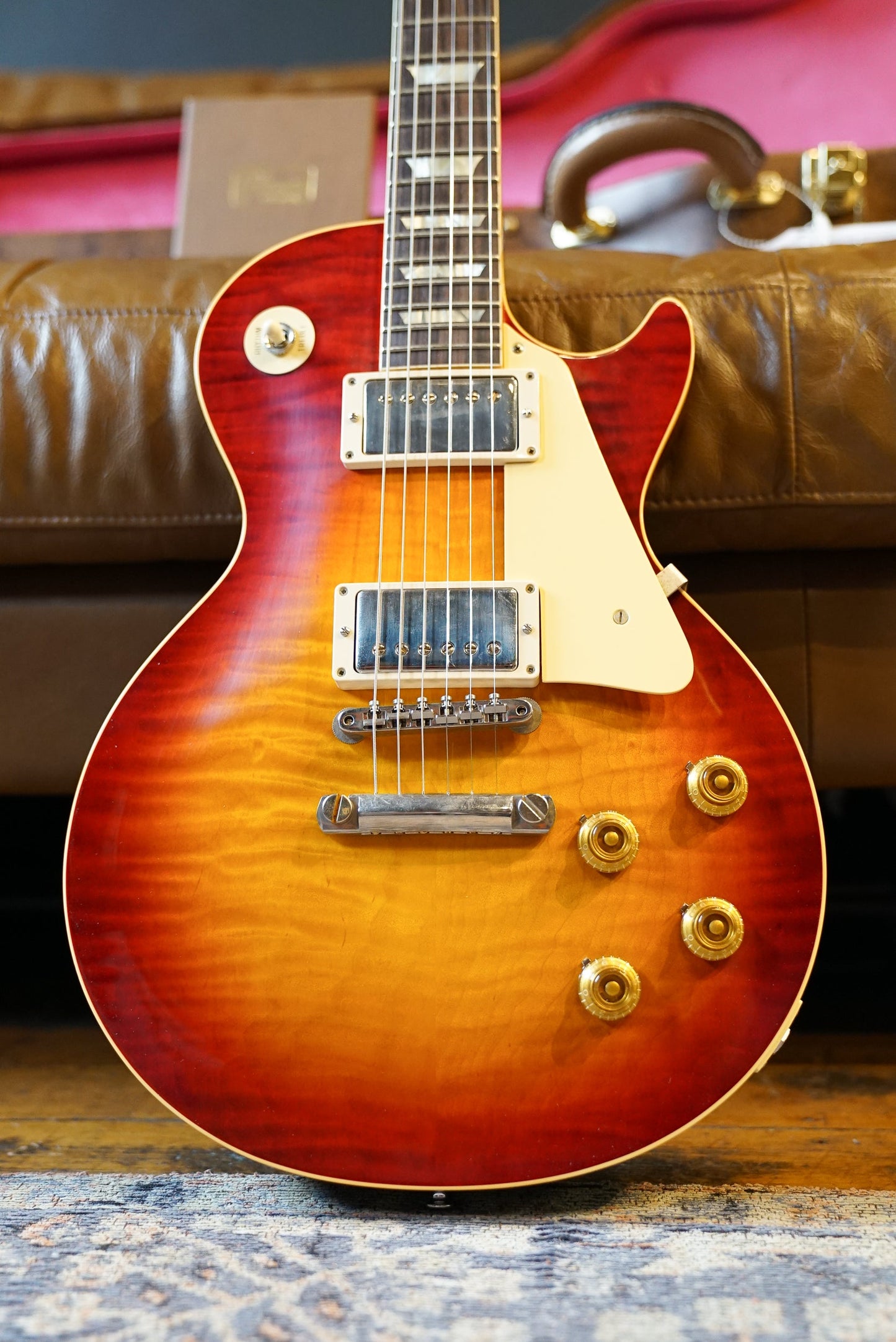 Gibson Custom Shop '59 Les Paul Standard Reissue, Ultra Light Back Upgrade - VOS Factory Burst