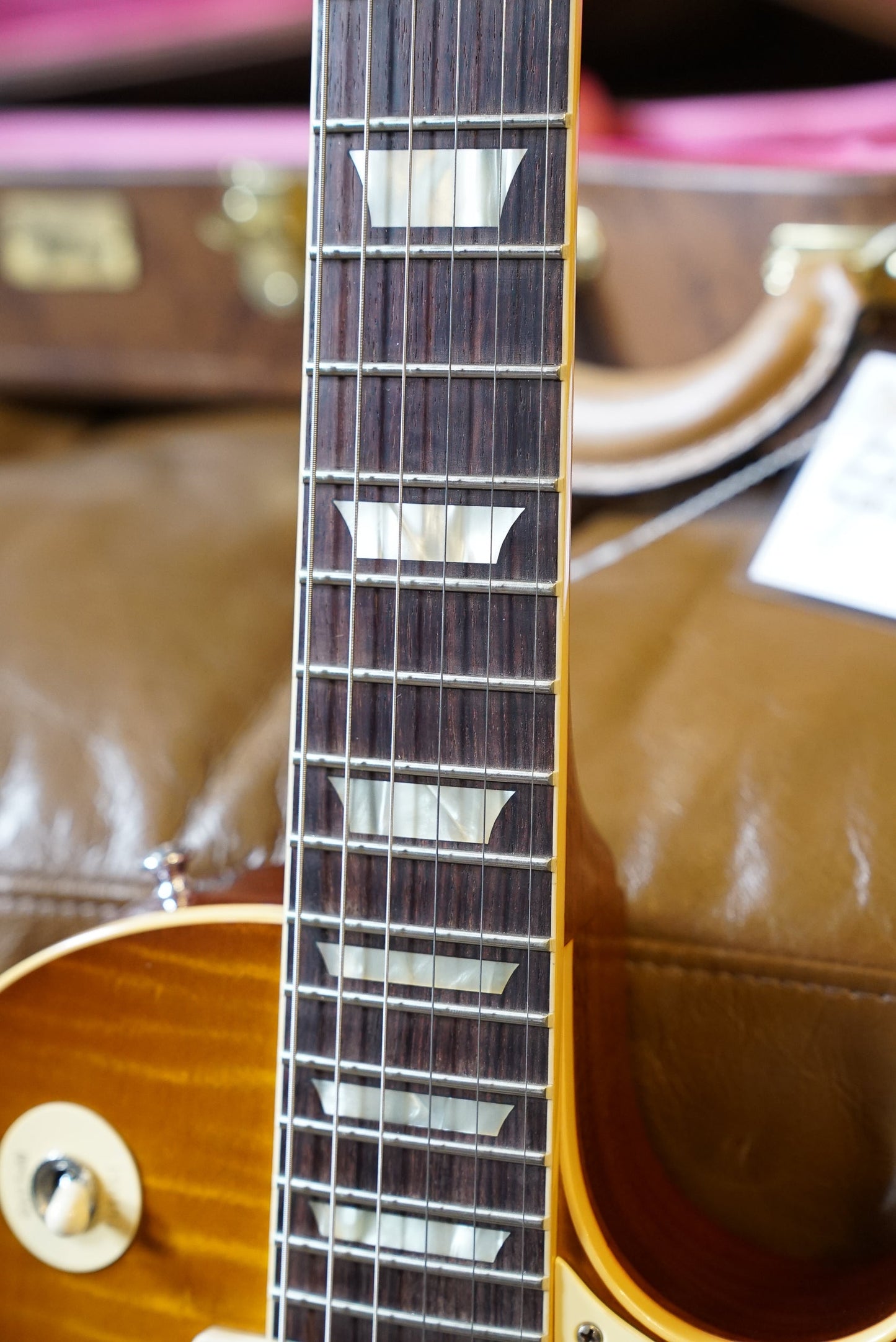 Gibson Custom Shop '59 Les Paul Standard Reissue, Ultra Light Back Upgrade - VOS Golden Poppy Burst
