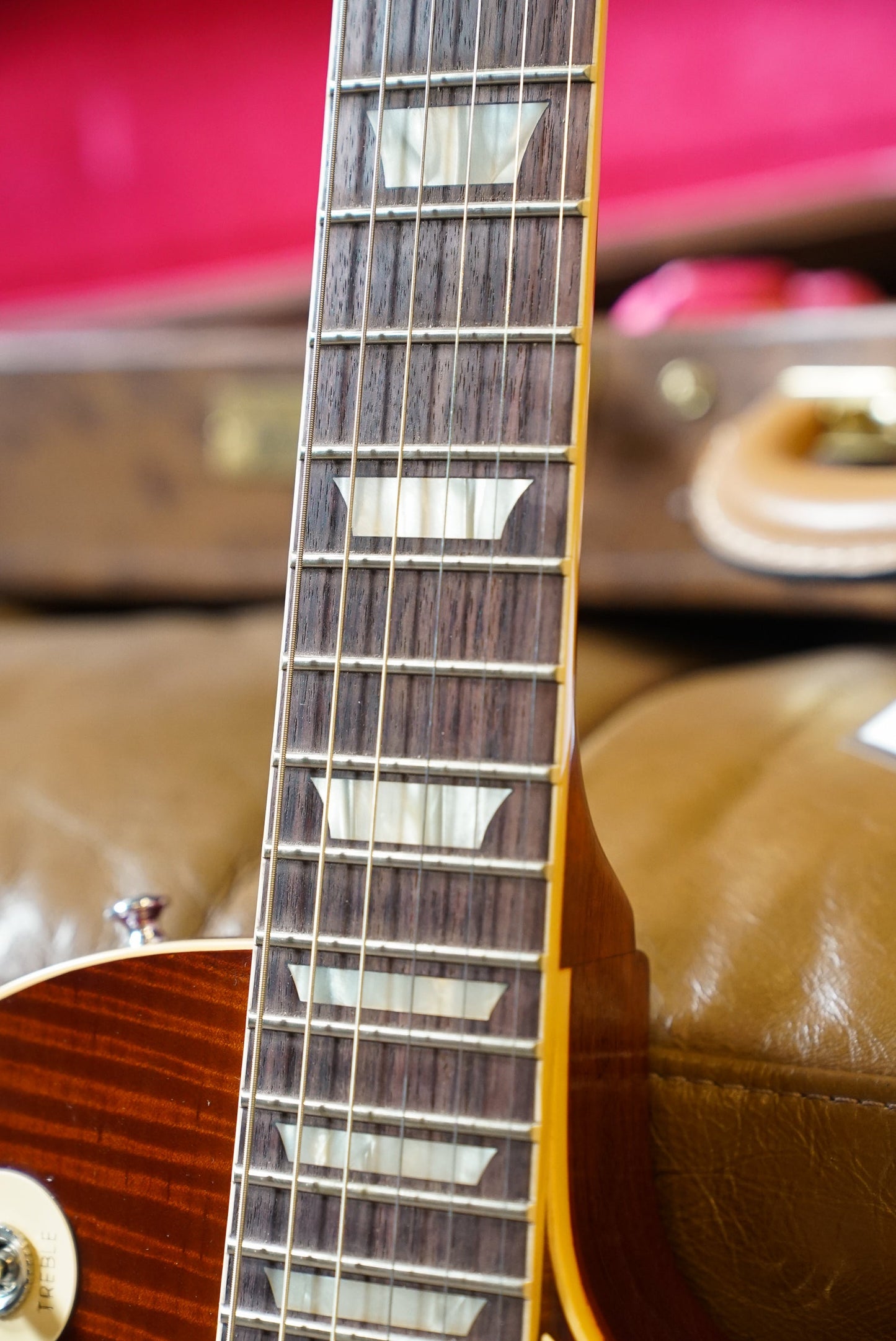 Gibson Custom Shop '59 Les Paul Standard Reissue, Ultra Light Back Upgrade - VOS Royal Tea Burst