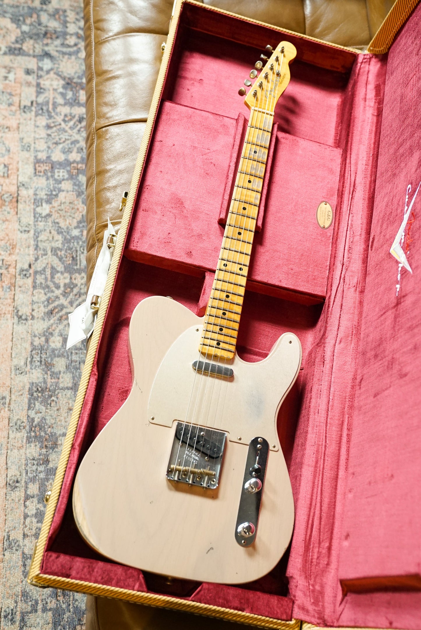 Fender Custom Shop Limited Edition '53 Telecaster Relic - Dirty White Blonde