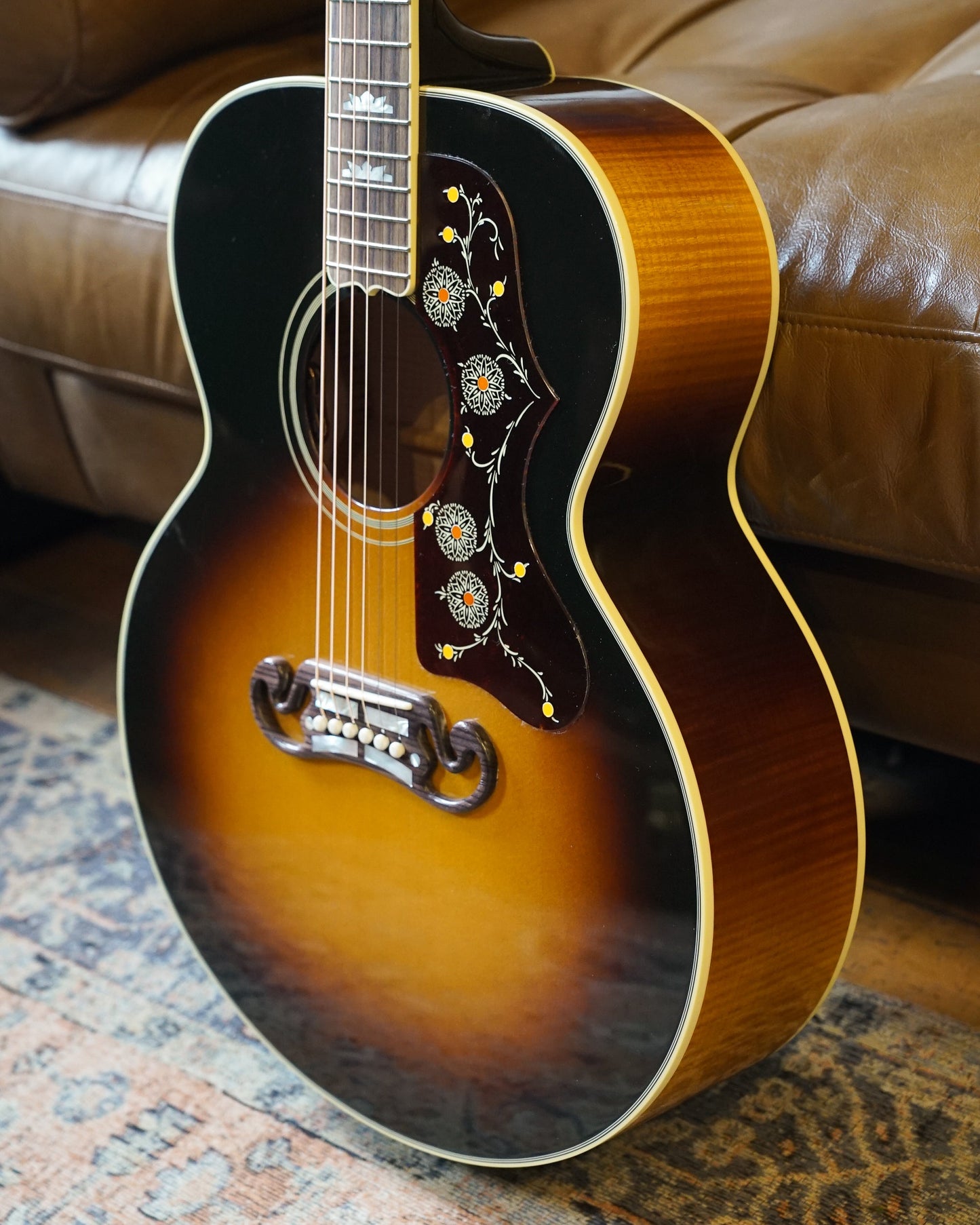 Gibson Custom SJ-200 Original Vintage Sunburst - AAAAA Flame Maple