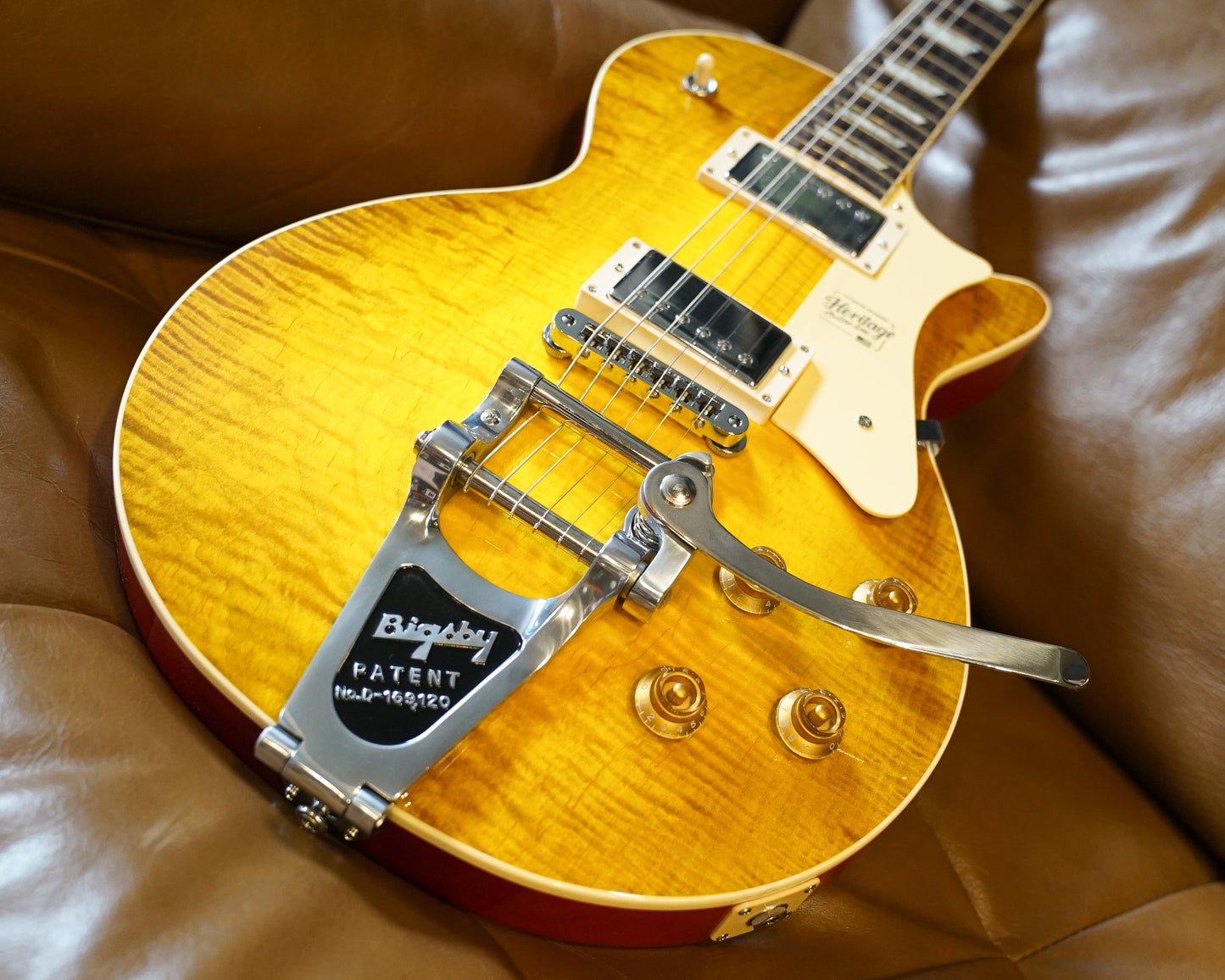 Heritage Standard Collection H-150 Bigsby - Dirty Lemon Burst