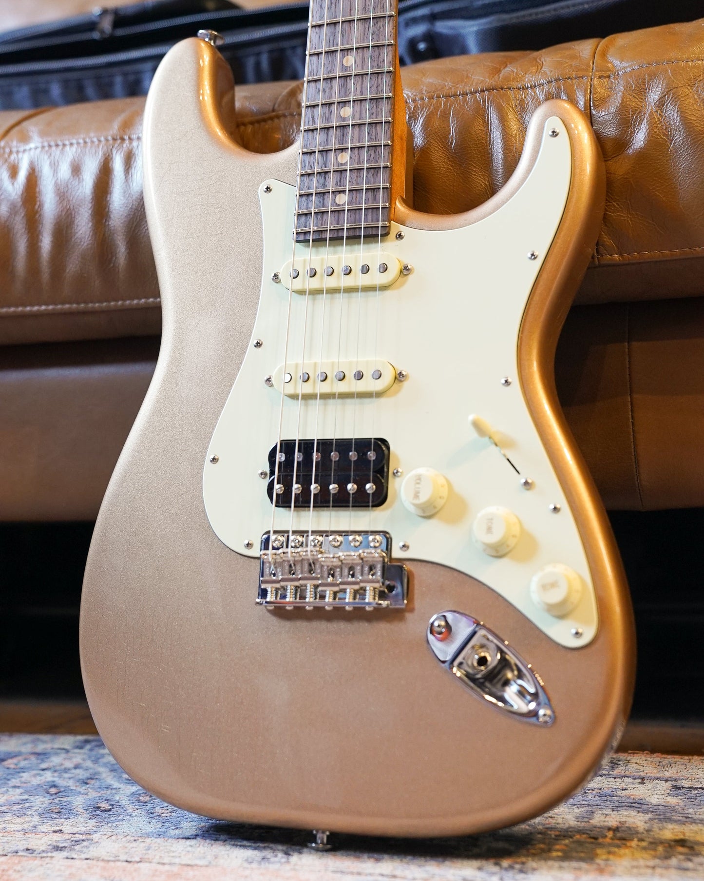 Suhr Classic S Vintage Limited Edition Electric Guitar - Firemist Gold