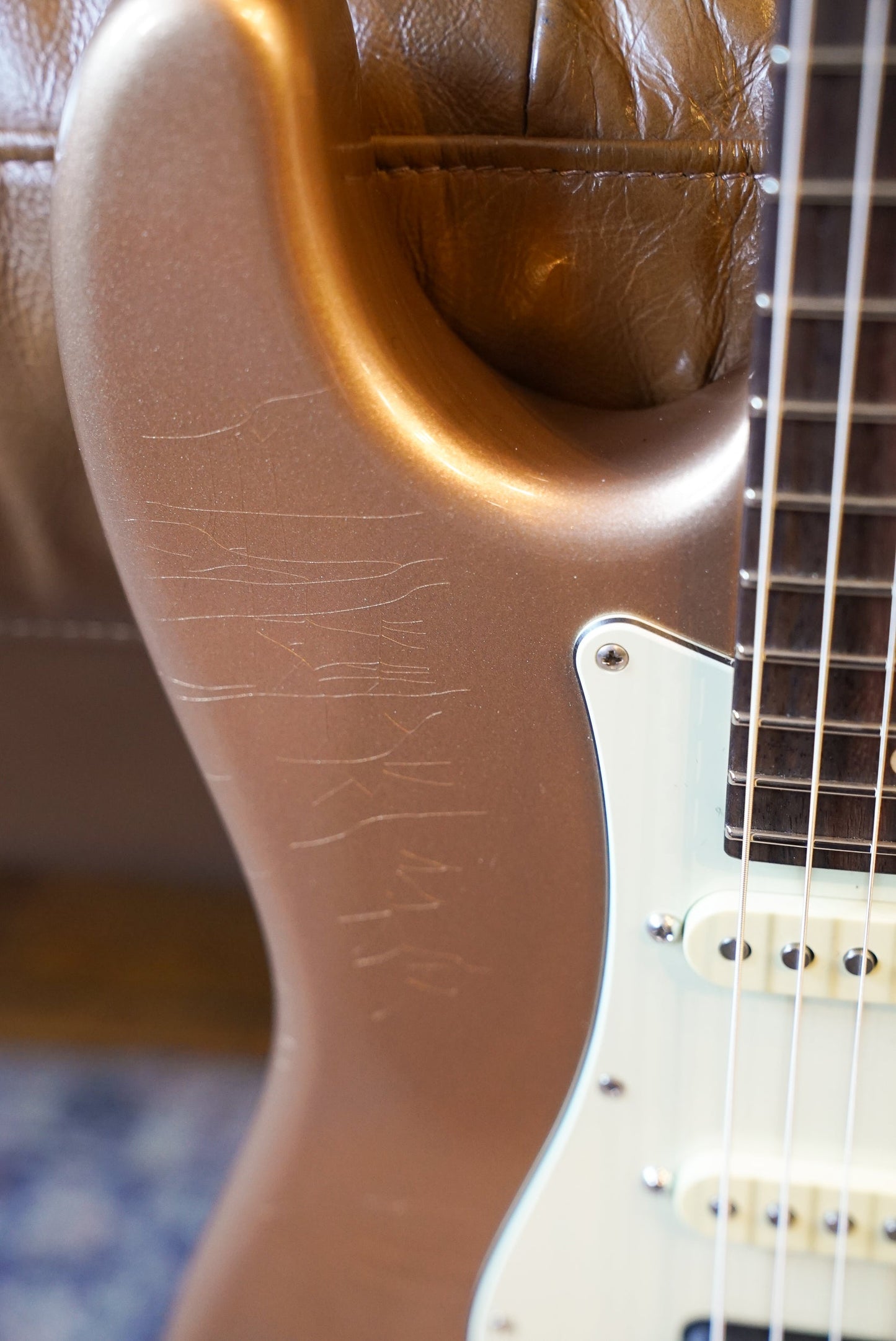 Suhr Classic S Vintage Limited Edition Electric Guitar - Firemist Gold