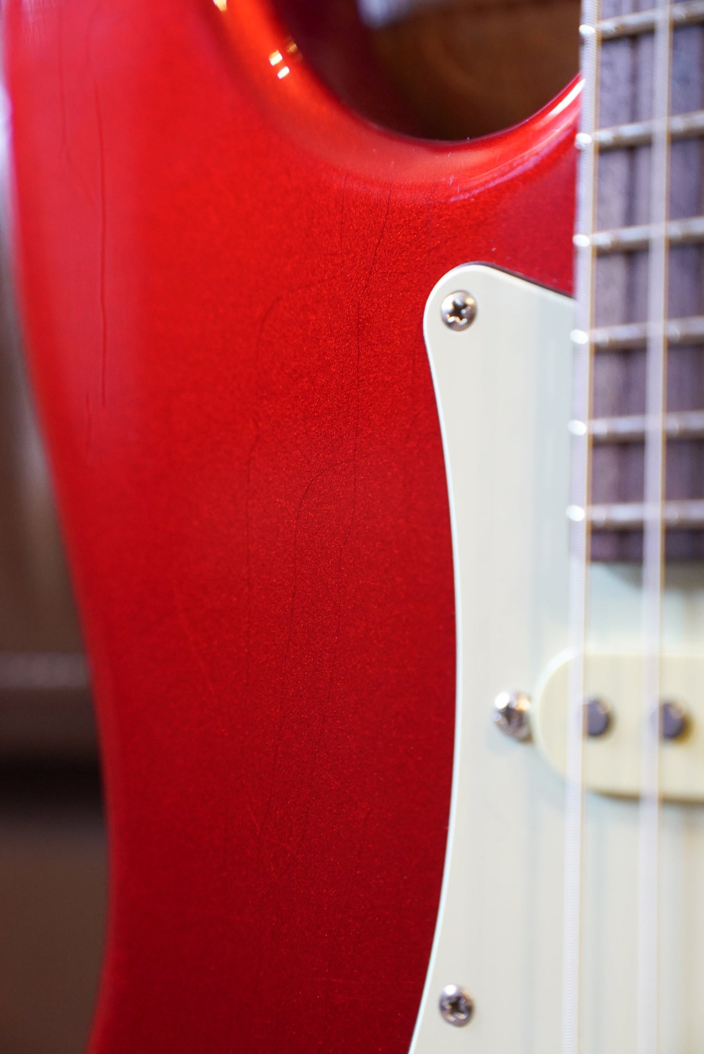Suhr Classic S Vintage Limited Edition Electric Guitar - Candy Apple Red