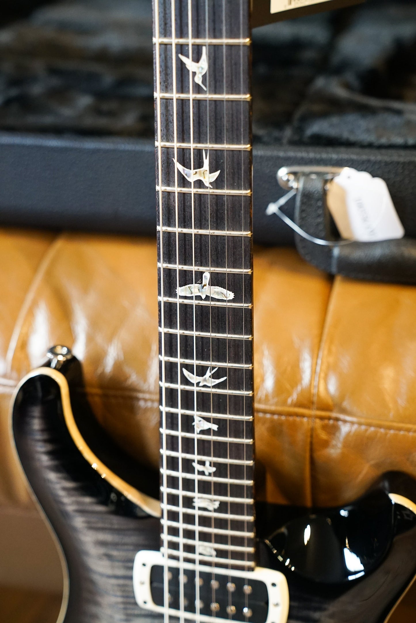 PRS Custom 24-08, Pattern Thin - Charcoal Burst