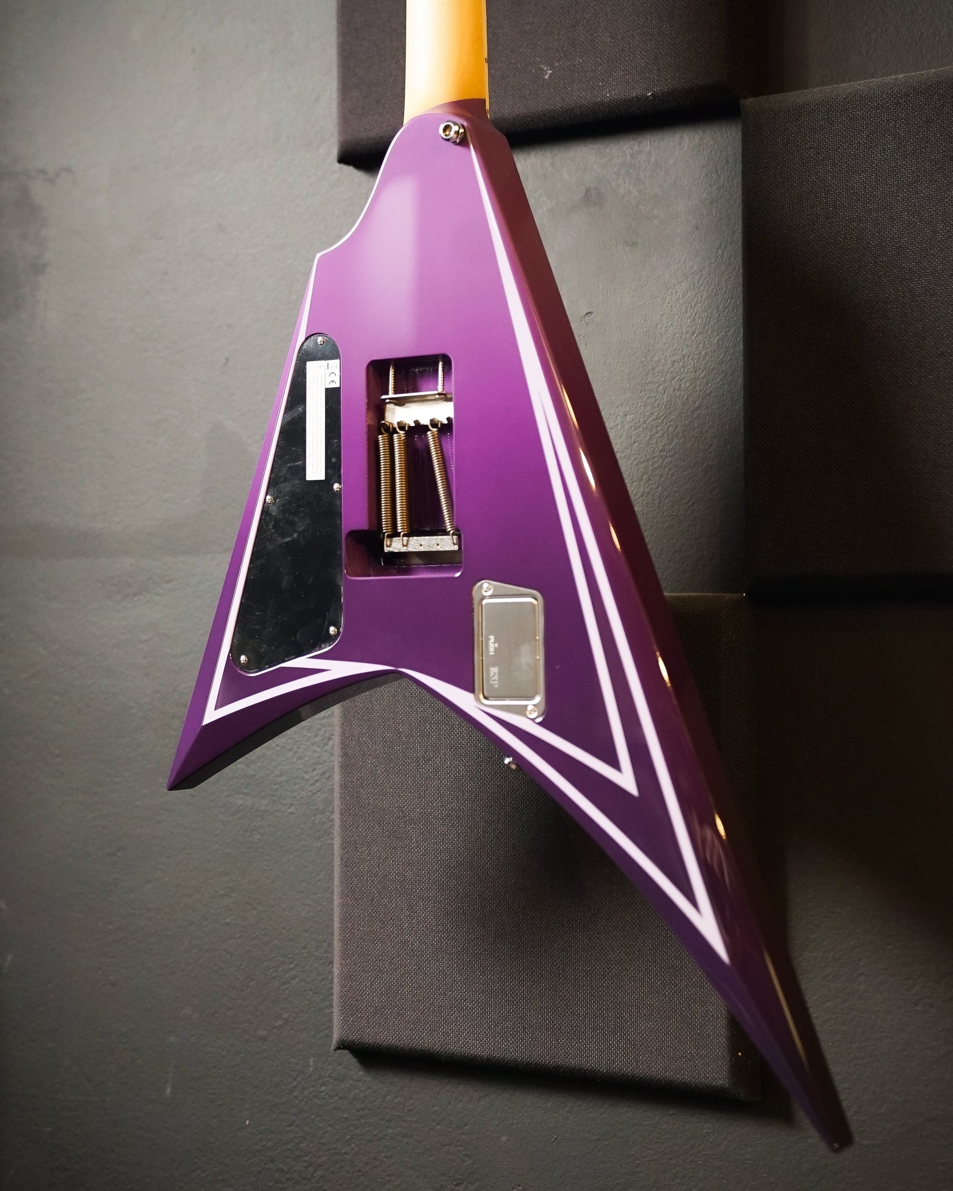 ESP Custom Shop Alexi Laiho Hexed - Purple w/ White Pinstripes