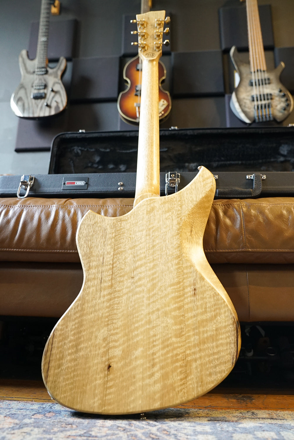 Dunable USA Custom Shop Yeti - Flame White Limba Natural
