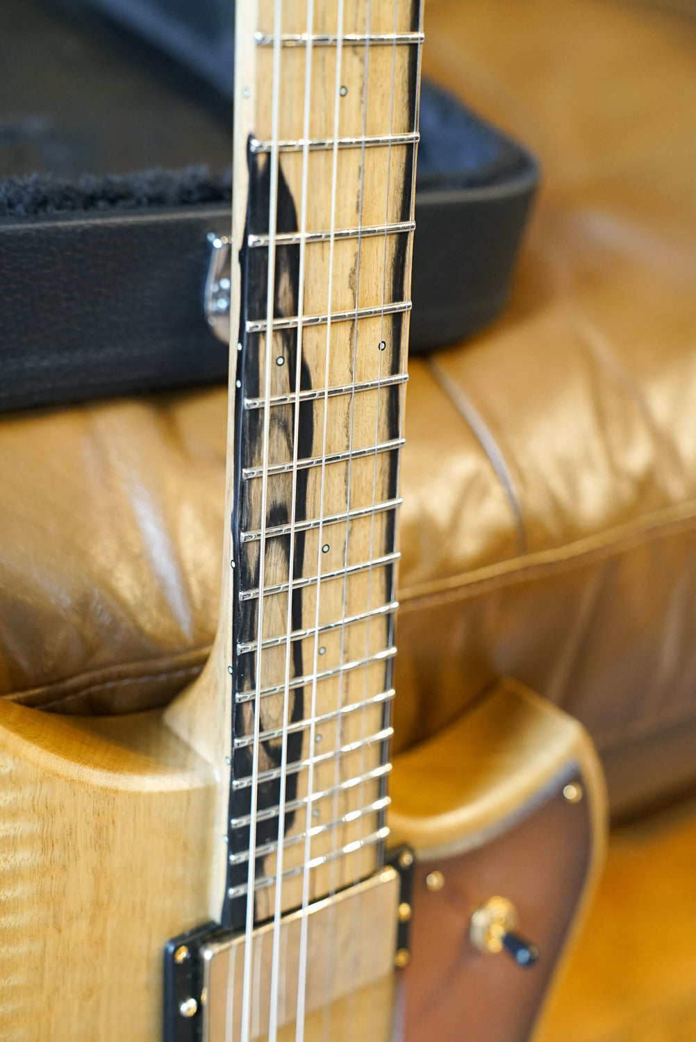 Dunable USA Custom Shop Yeti - Flame White Limba Natural