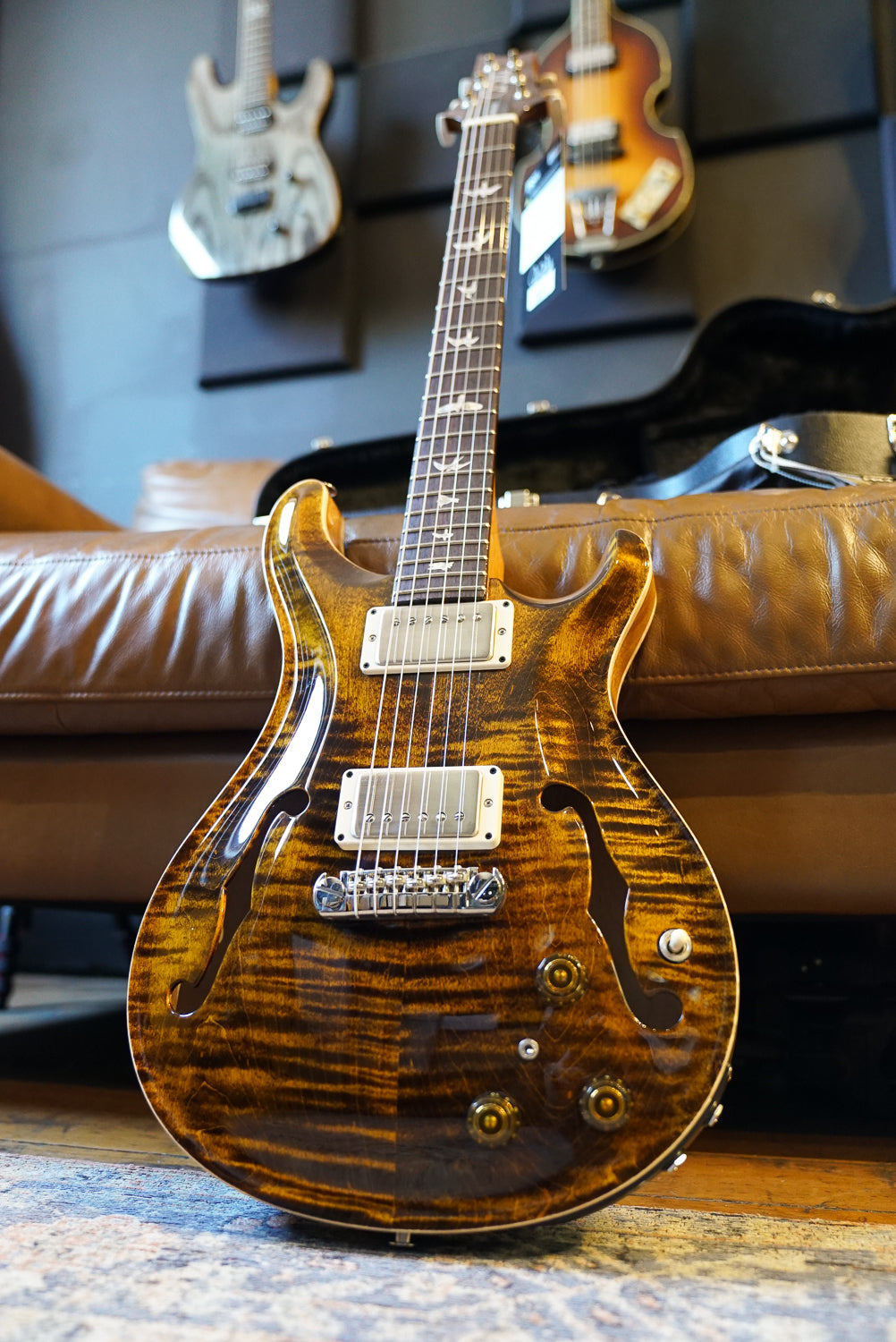 PRS Hollowbody II Piezo - Yellow Tiger