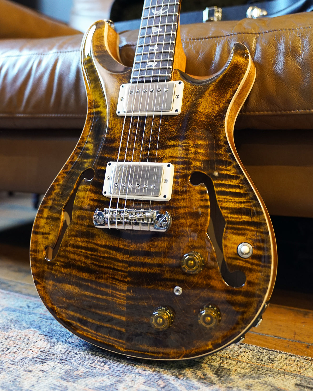 PRS Hollowbody II Piezo - Yellow Tiger