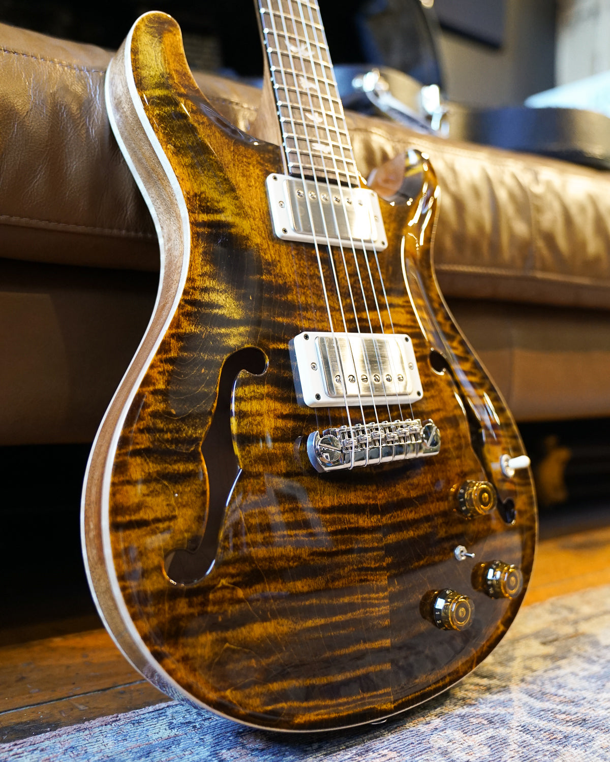 PRS Hollowbody II Piezo - Yellow Tiger