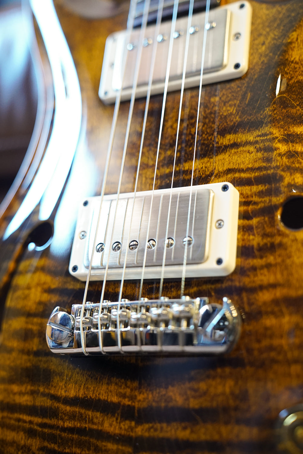 PRS Hollowbody II Piezo - Yellow Tiger