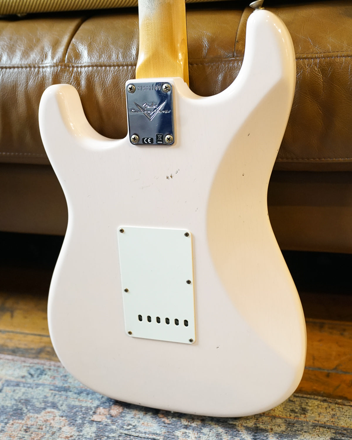 Fender Custom Shop '59 Stratocaster Journeyman Relic - Super Faded Aged Shell Pink