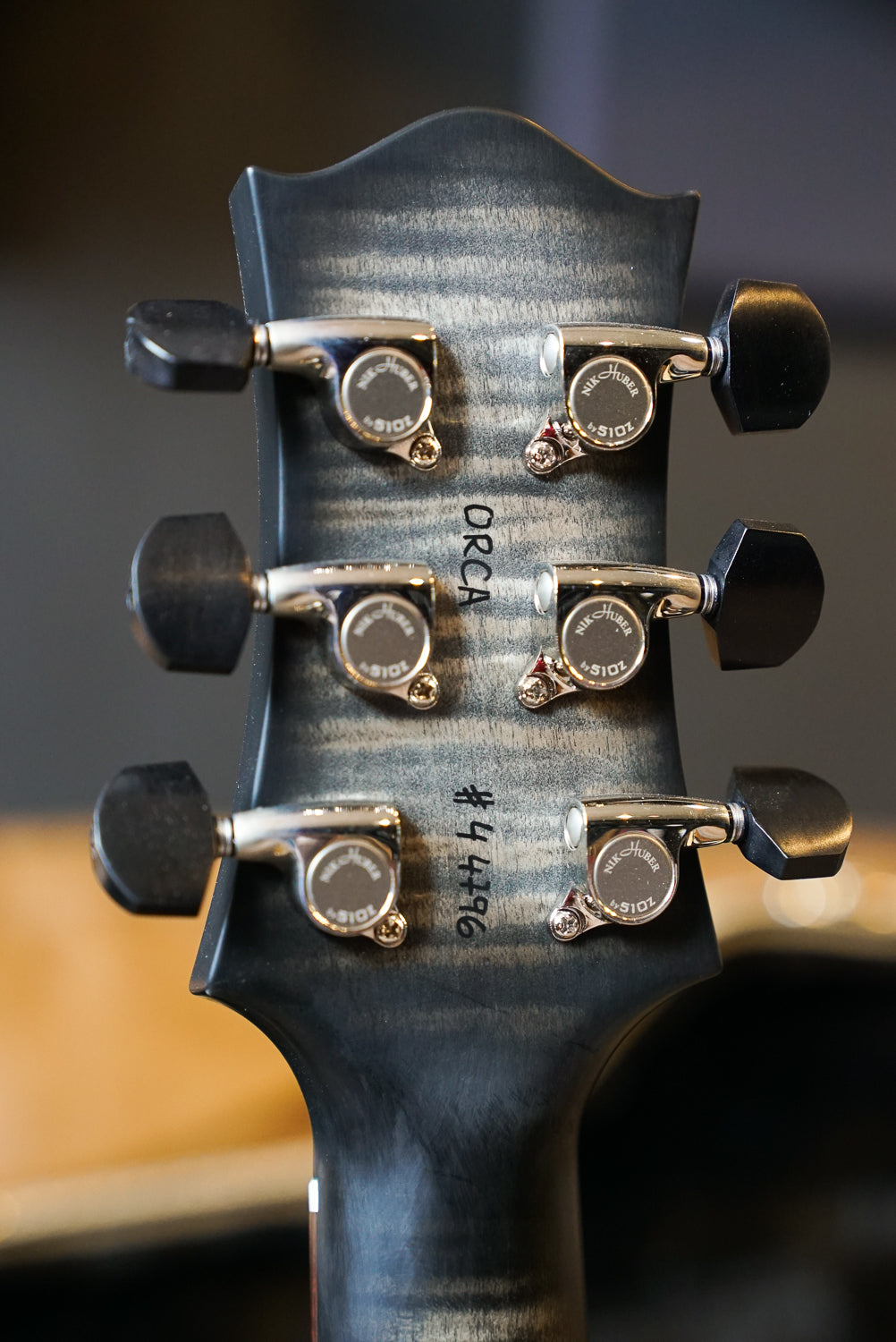 Nik Huber Orca 59, Super Hollow Upgrade - Charcoal Burst
